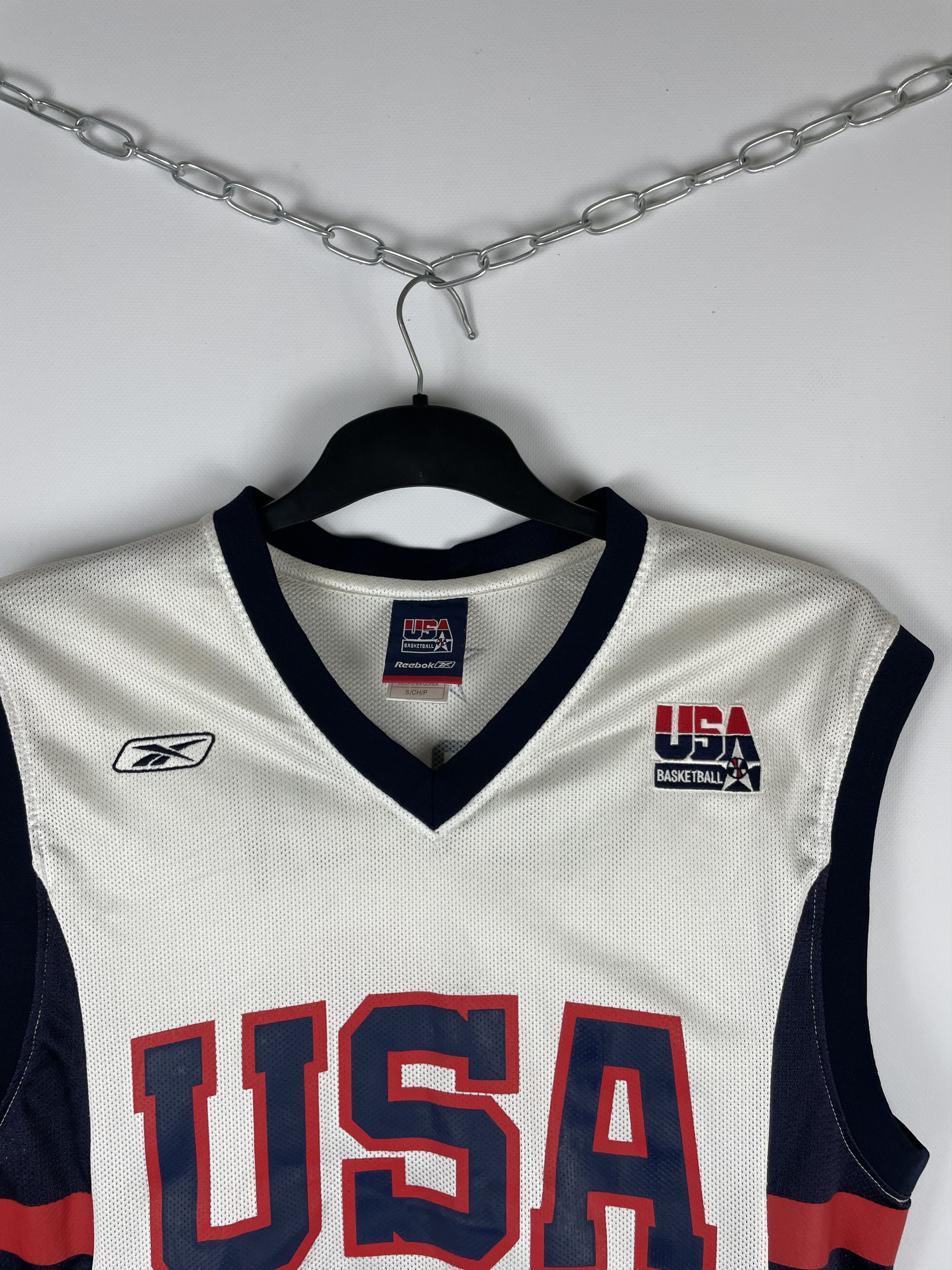 NBA USA REEBOK IVERSON 4 NBA BASKETBALL JERSEY Y2K 90s Size US S / EU 44-46 / 1 - 4 Thumbnail