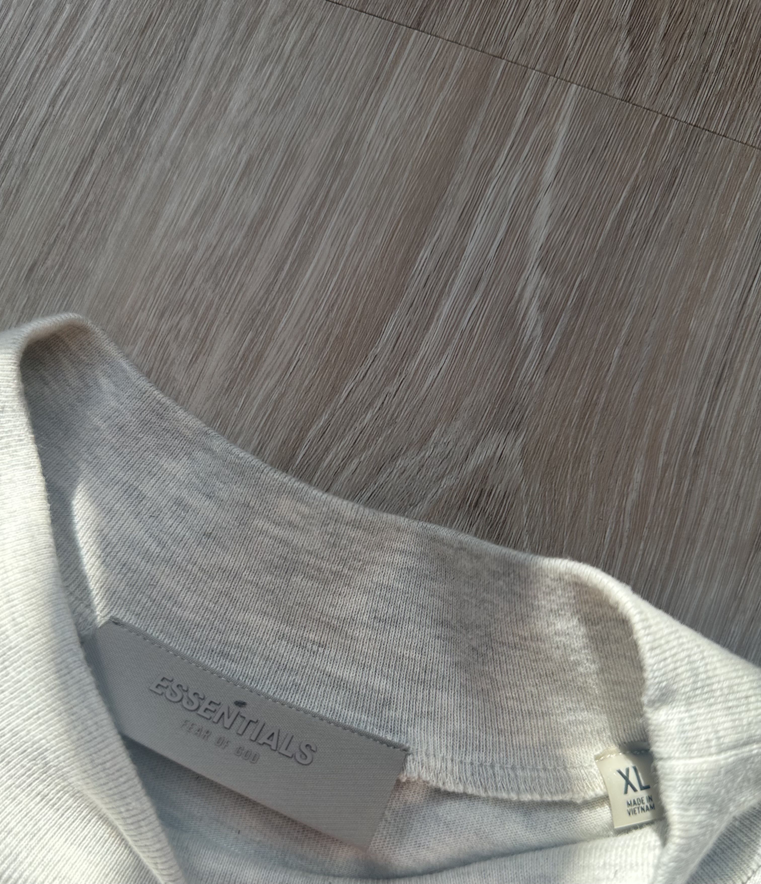 Essentials × Fear of God Fear of God Essentials L/S T-shirt (SS22) "Light Oatmeal" Size US XL / EU 56 / 4 - 4 Thumbnail