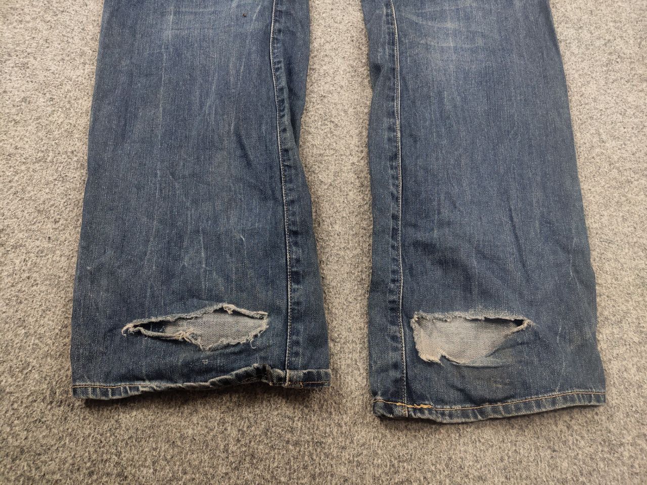 Levi's Rare Vintage 90s Levis Engineered Denim Jeans Twisted Faded Size US 32 / EU 48 - 4 Thumbnail