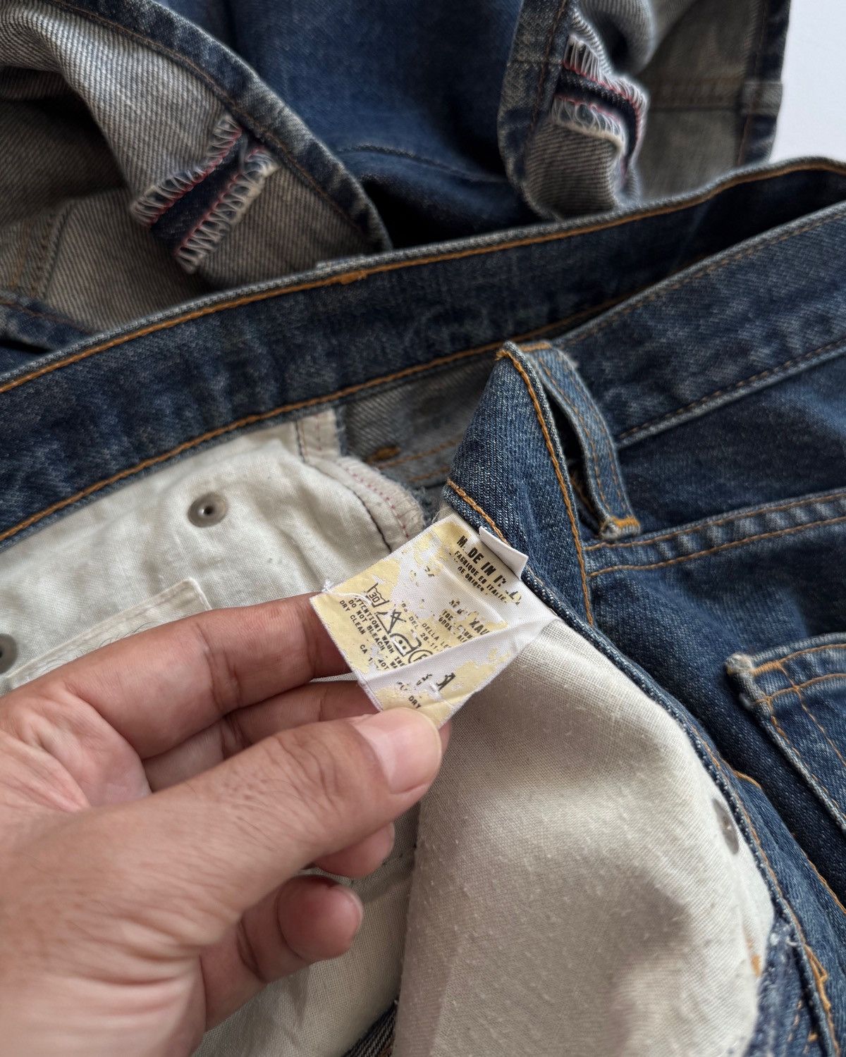 Helmut Lang VINTAGE HELMUT LANG CLASSIC DENIM Size US 28 / EU 44 - 11 Thumbnail