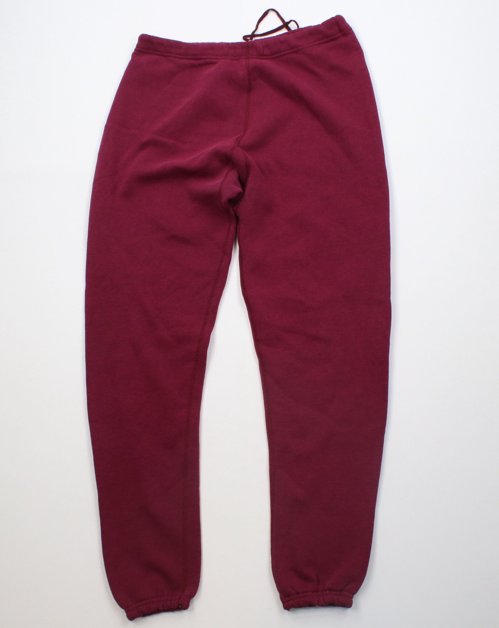 Vintage Vintage 70s 80s Heavyweight Sweatpants Joggers Maroon USA Size US 36 / EU 52 - 7 Thumbnail