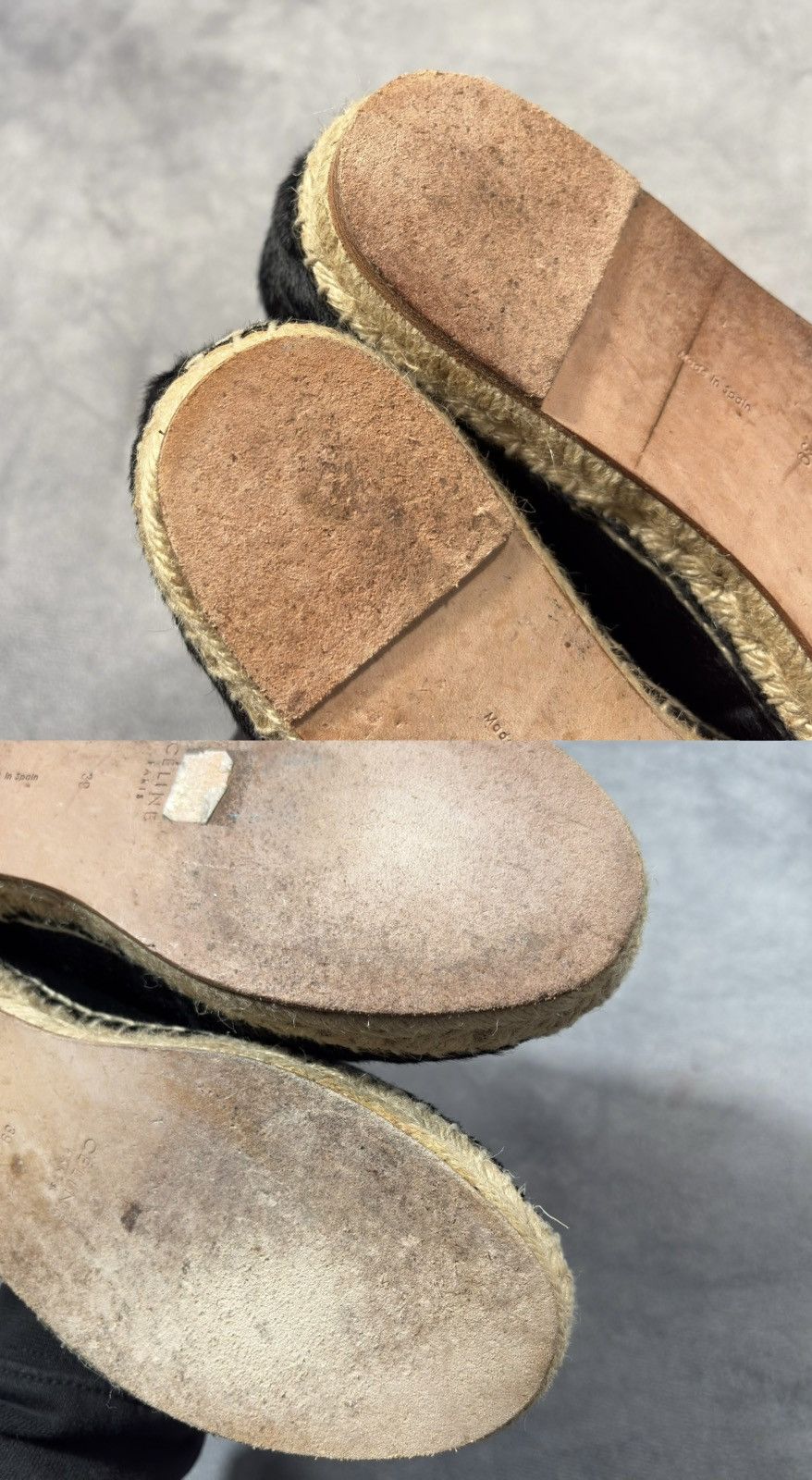 Celine RARE CELINE BY PHOEBE PHILO Archive Pony Hair Shoes Size US 9 / IT 39 - 14 Thumbnail