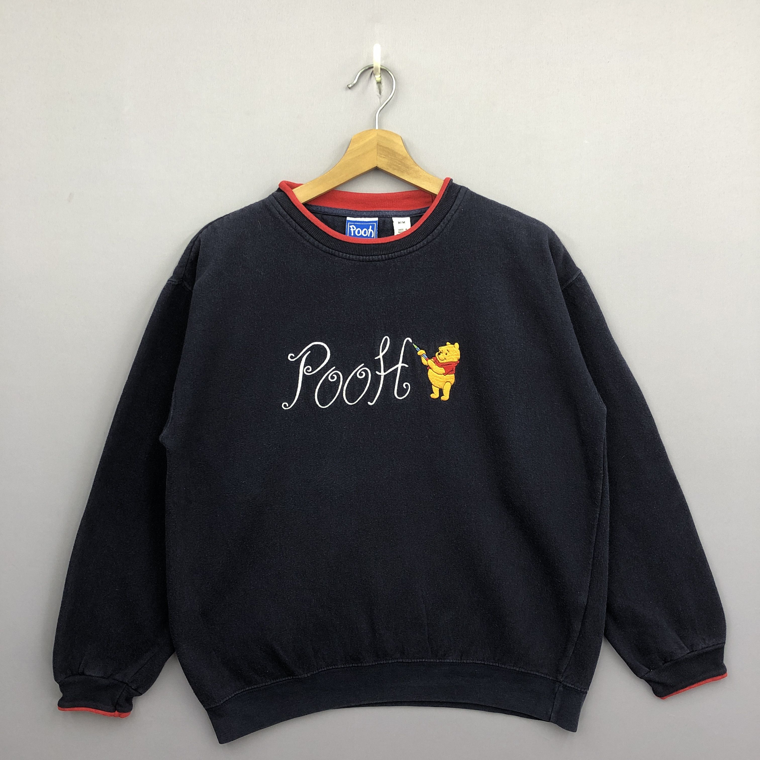 Cartoon Network Vintage Pooh Sweater Disney Cartoon Sweatshirt Jumper Size US M / EU 48-50 / 2 - 1 Thumbnail