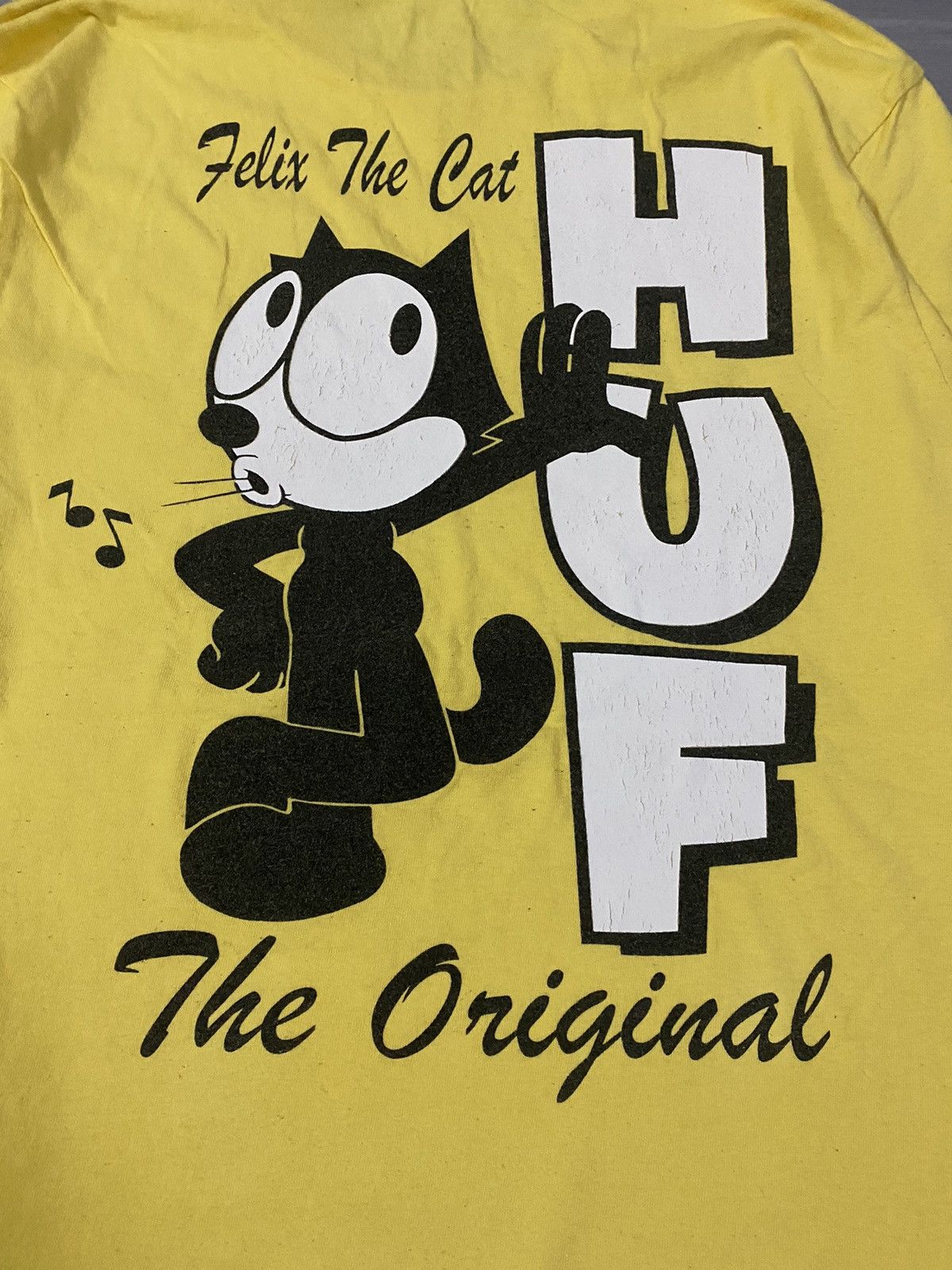 Huf Huf x Felix The Cat Graphics Yellow Long Sleeve Size US S / EU 44-46 / 1 - 7 Thumbnail
