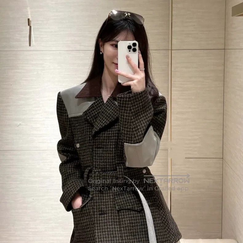 Louis Vuitton Louis Vuitton Houndstooth wool woolen jacket Size XS / US 0-2 / IT 36-38 - 7 Thumbnail