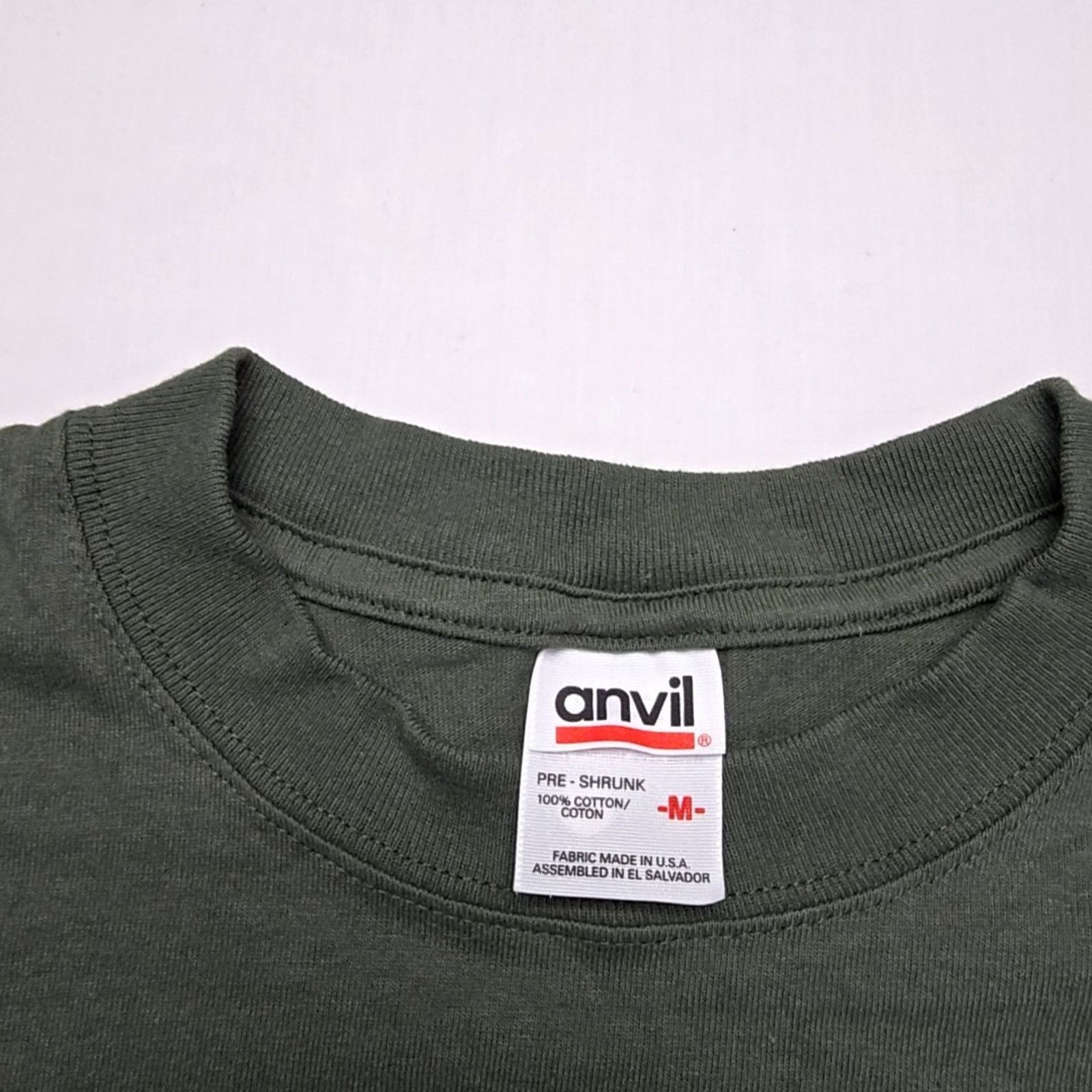 Anvil Vintage Amish Country Pennsylvania Graphic Tee Green M Shirt Size US M / EU 48-50 / 2 - 3 Thumbnail