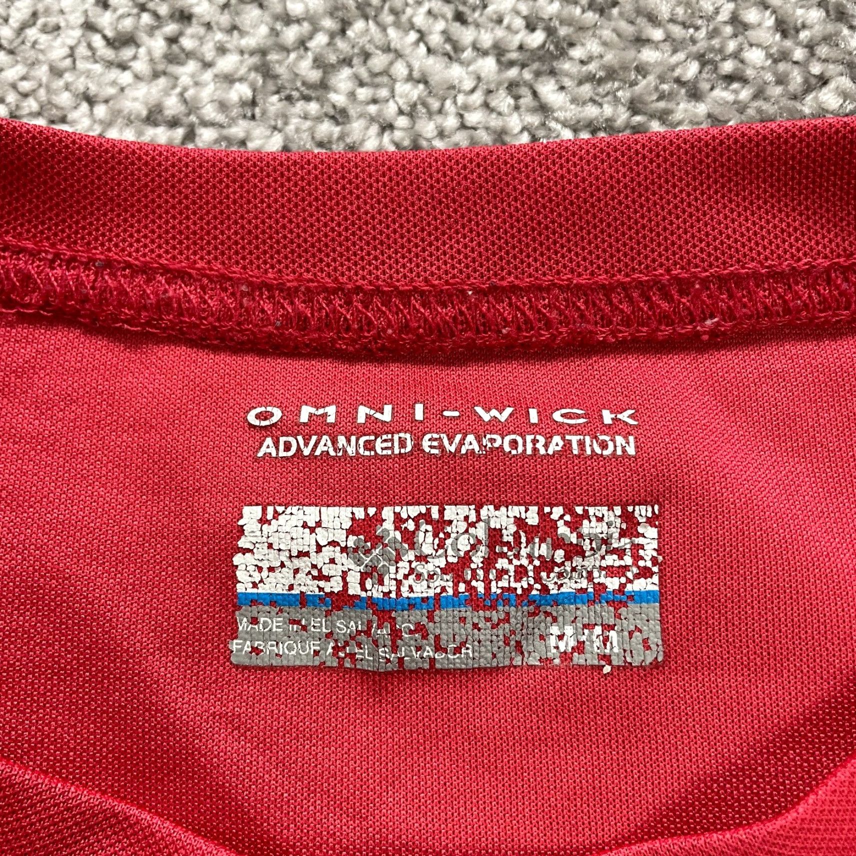 Vintage Columbia Omni Wick T-Shirt Mens M Red Crew Neck Short Sleeve Casual Tee Size US M / EU 48-50 / 2 - 7 Thumbnail