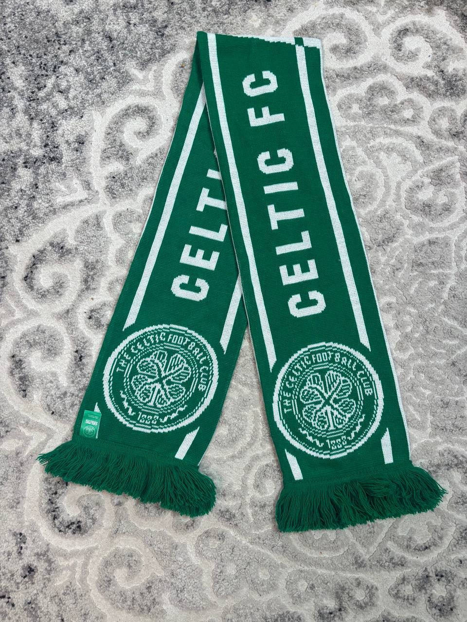 Vintage Official Celtic FC Knit Scarf – Green/White Bar Scarf Size ONE SIZE - 11 Thumbnail