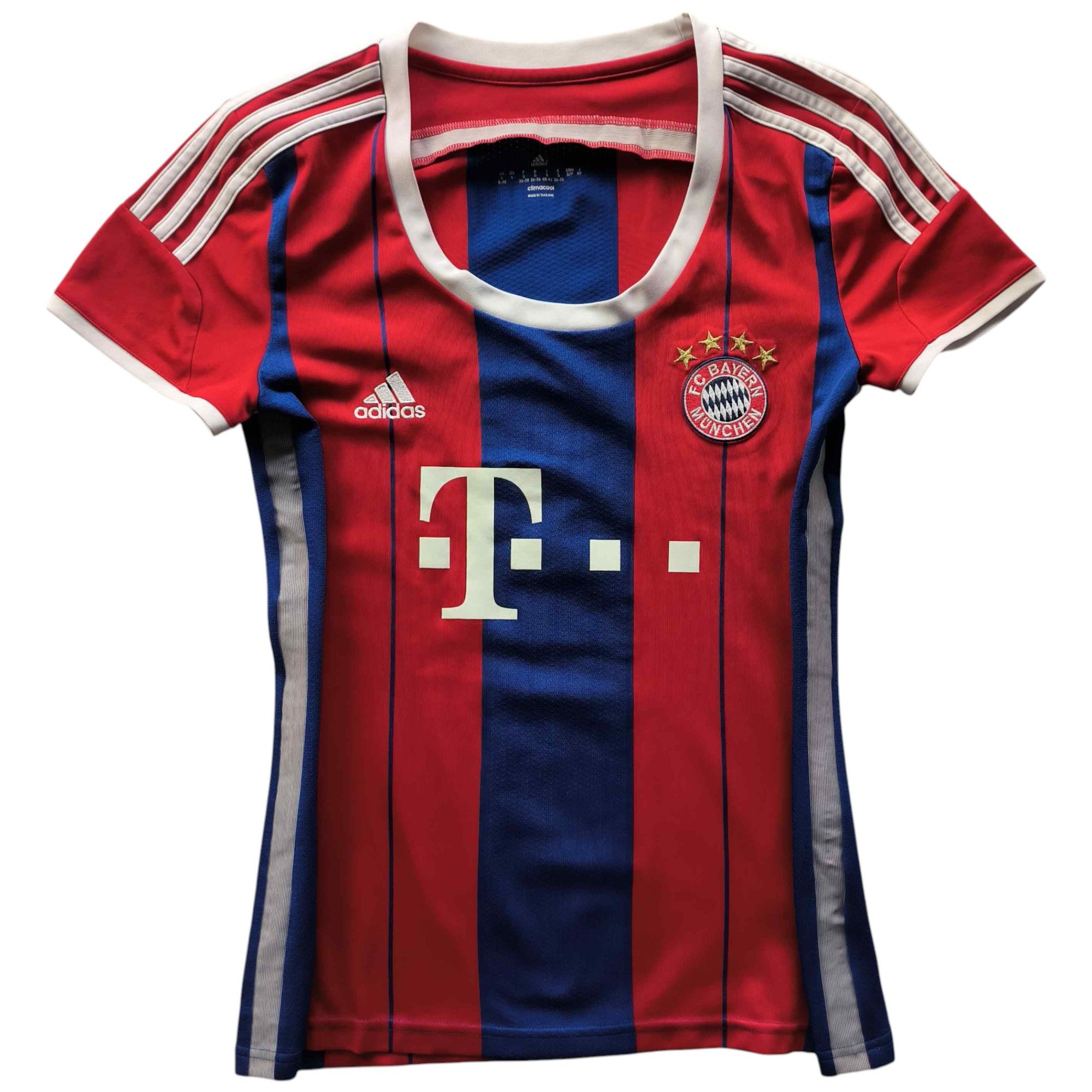 Adidas Bayern Munich 2014-15 home football jersey size Womens S Size S / US 4 / IT 40 - 1 Thumbnail