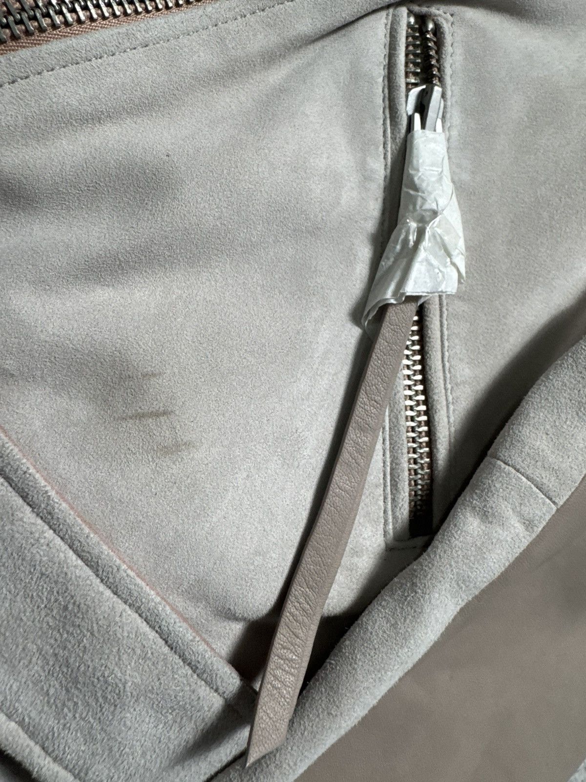 Allsaints Allsaints Goat Leather Balfern Mix Biker Jacket New Size L / US 10 / IT 46 - 17 Thumbnail