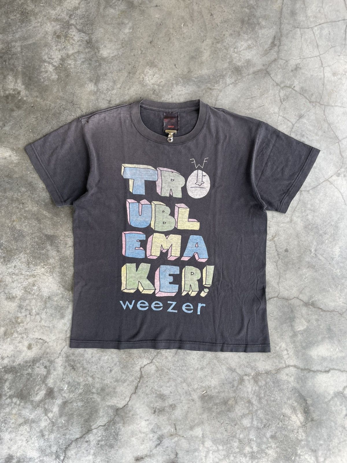 Weezer Troublemaker Tour 2008 Naturally Faded