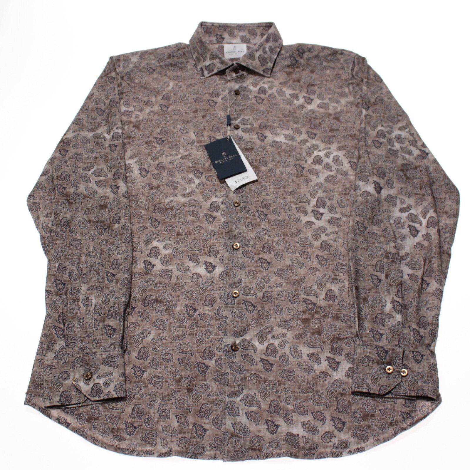 Other Emanuel Berg New with tags Shirt Size XL US In Brown Size US XL / EU 56 / 4 - 3 Thumbnail