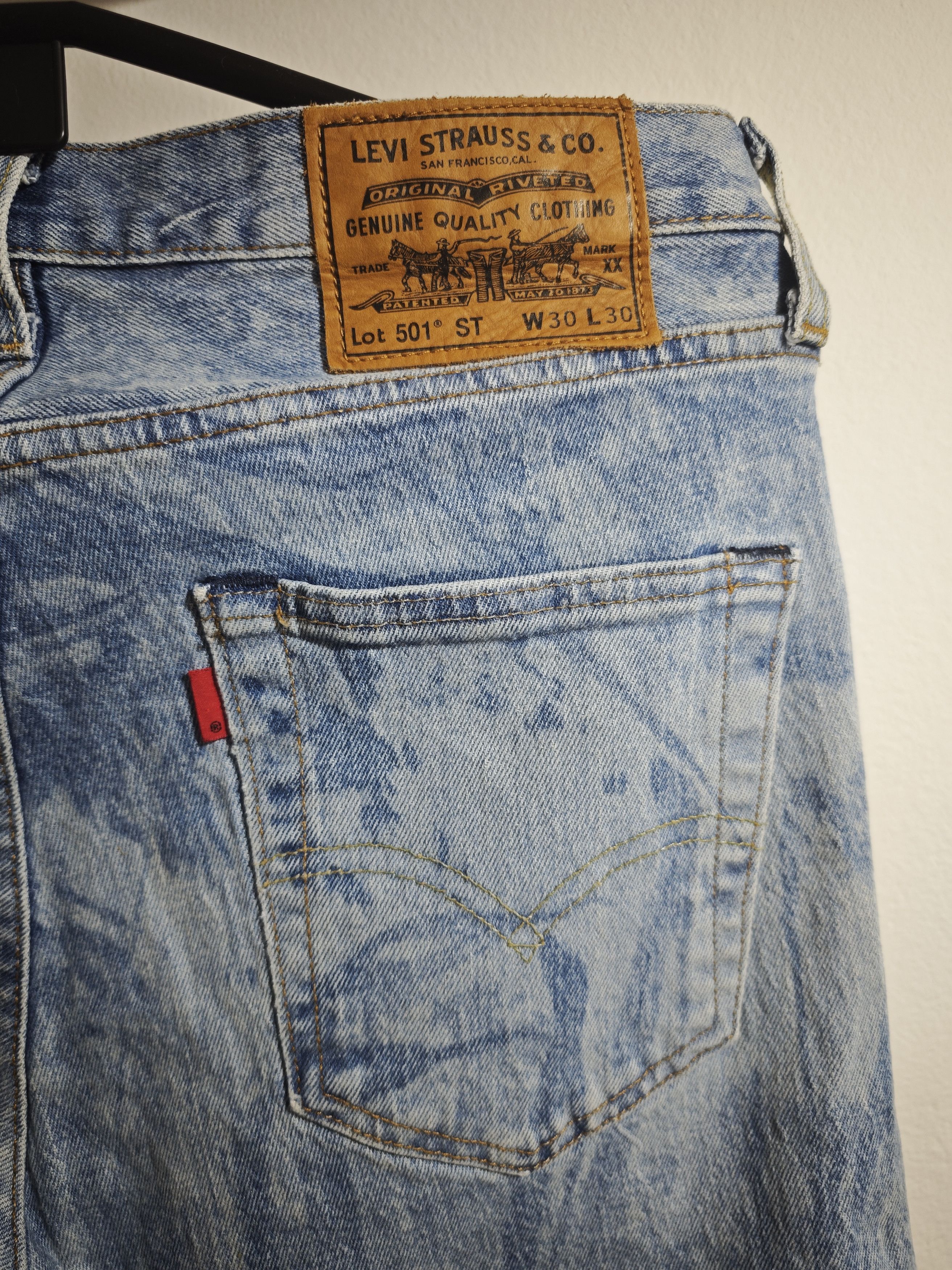 Levi's Levi's & Justin Timberlake 501st Jeans Fresh Leaves Size US 30 / EU 46 - 1 Thumbnail