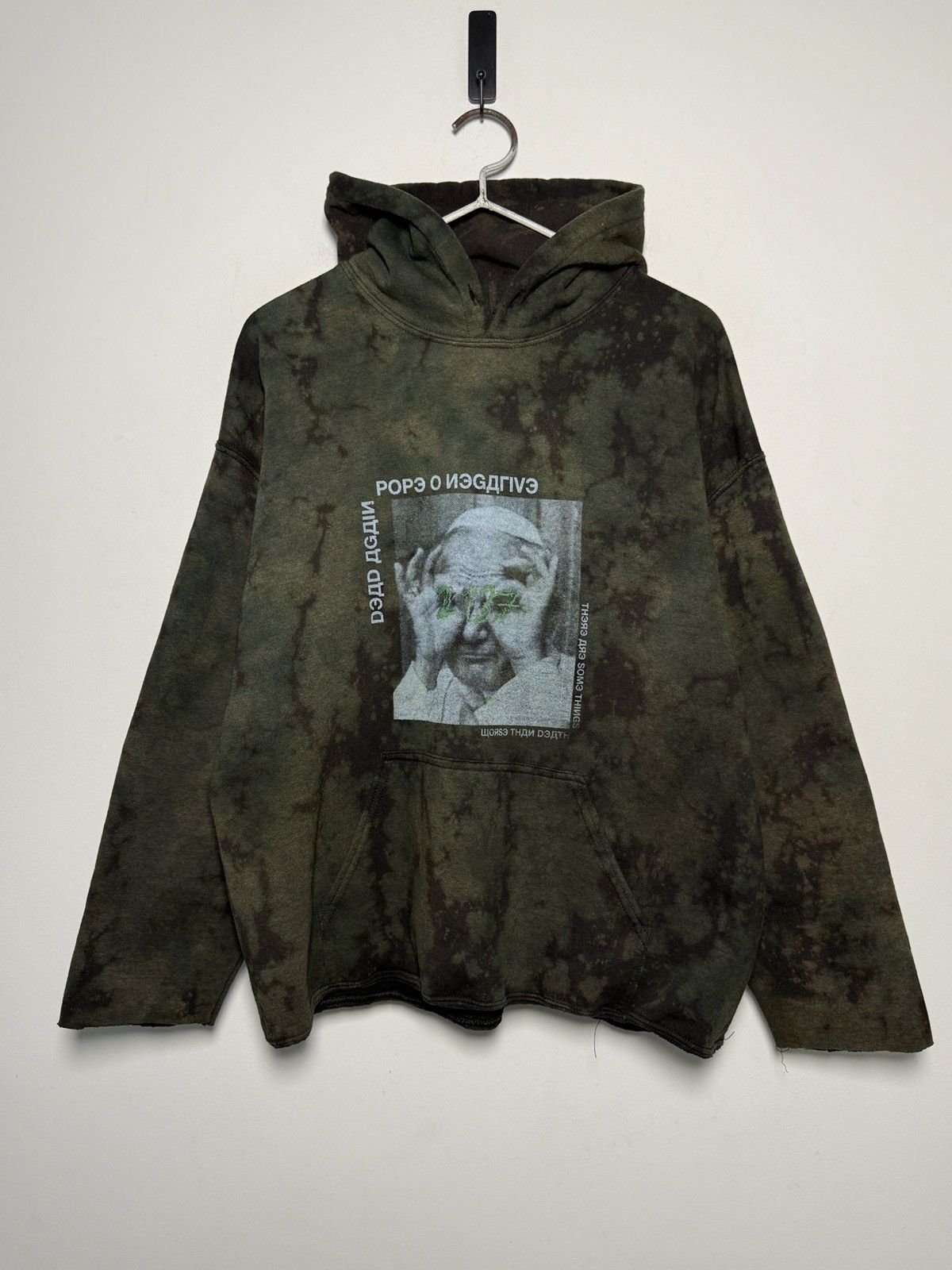 Band Tees Custom Type O Negative “Dead Again” Bleached Hoodie Size US M / EU 48-50 / 2 - 4 Thumbnail