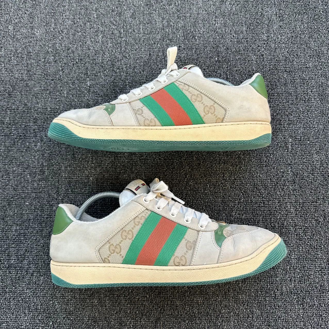 Gucci Gucci distressed dirty sneakers EUR 43 95 new light wear Size US 10 / EU 43 - 6 Thumbnail