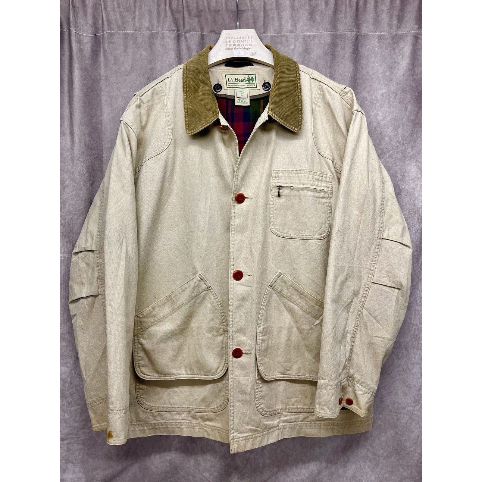 L.L. Bean LL BEAN MENS XL ORIGINAL FIELD COAT BARN JACKET CANVAS CHORE Size US XL / EU 56 / 4 - 2 Thumbnail