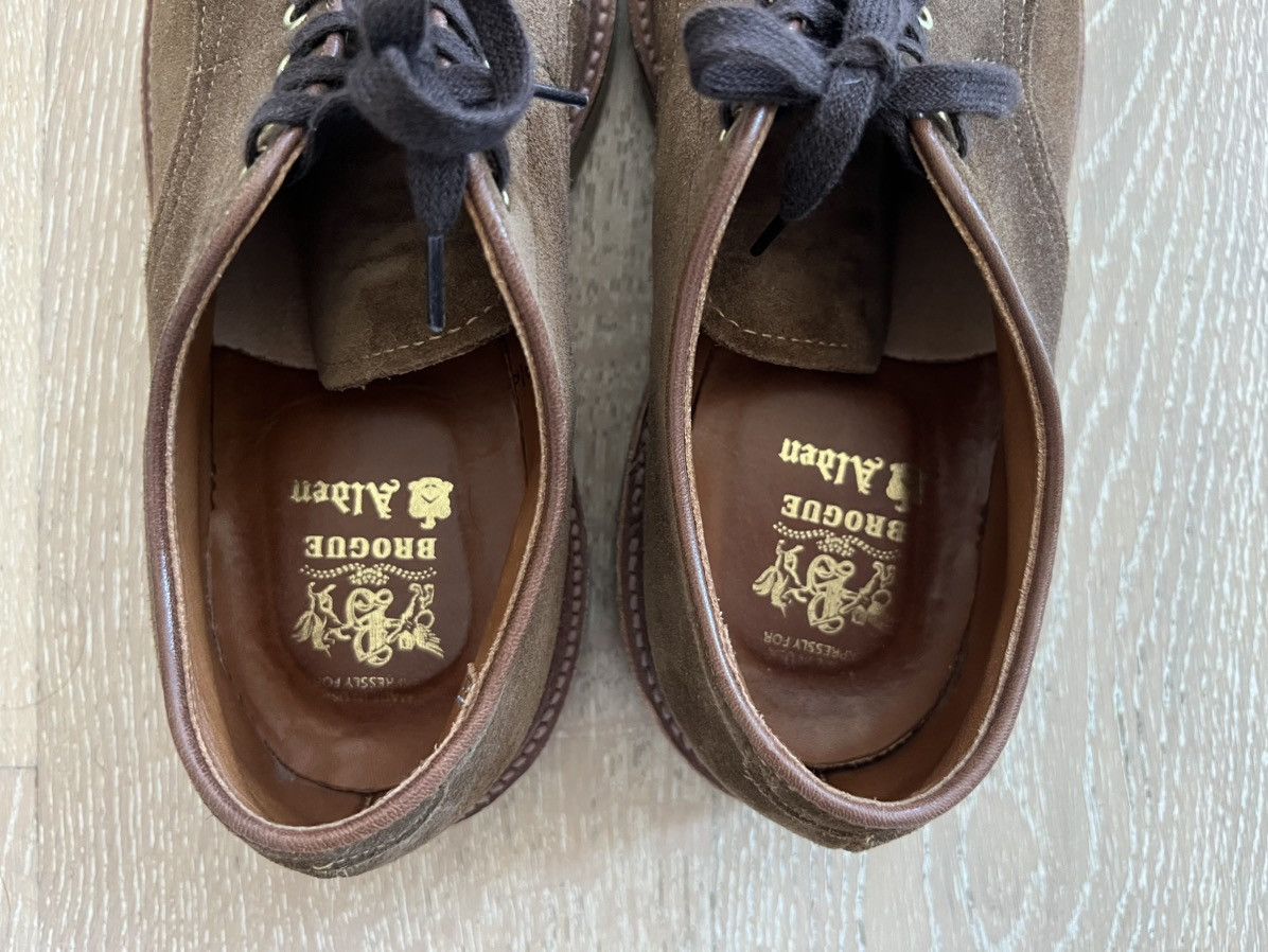 Alden Alden x Brogue Gaka Mocc Toe Blucher Size US 7 / EU 40 - 3 Thumbnail