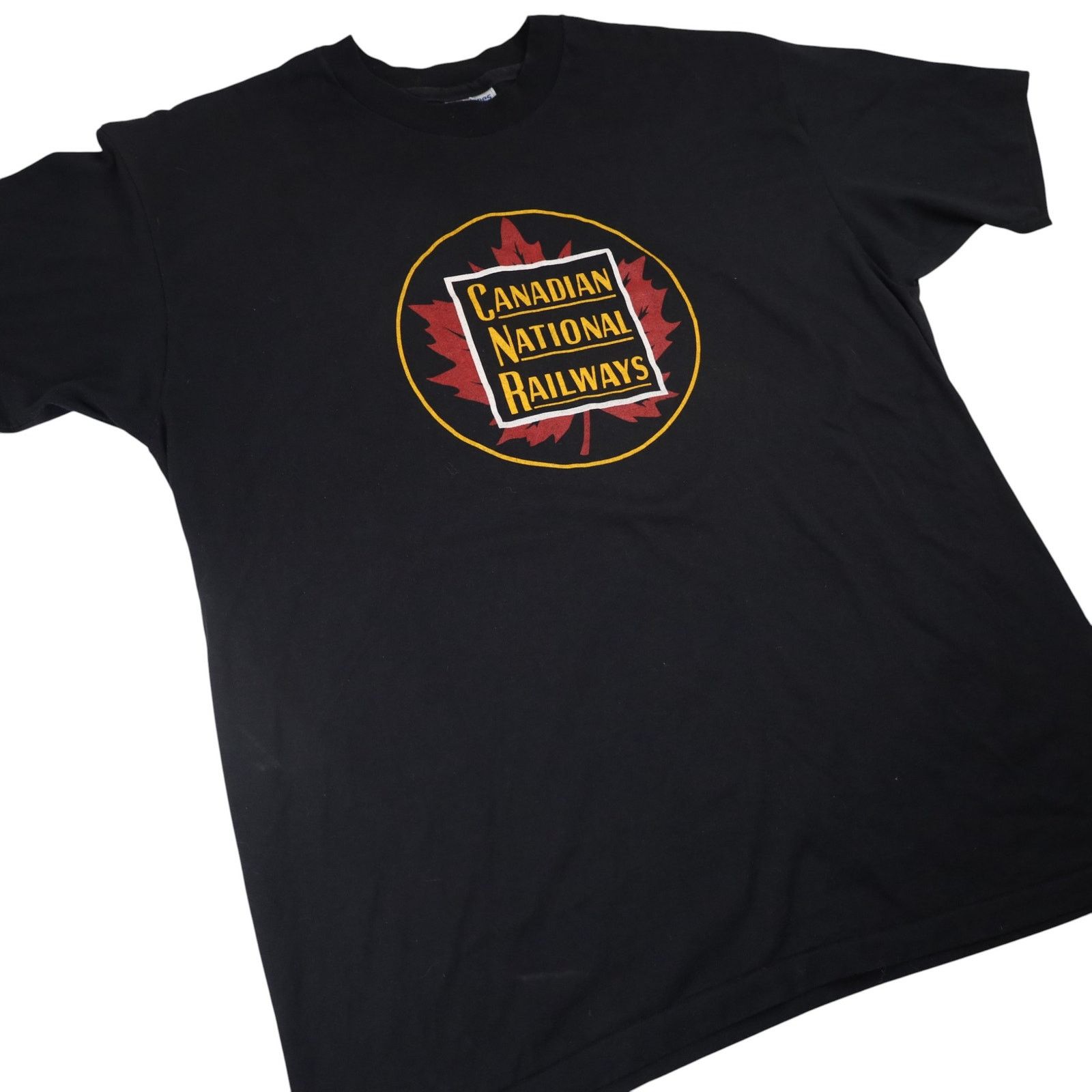 Vintage Vintage Canadian National Railways Graphic T Shirt Size US XL / EU 56 / 4 - 3 Thumbnail