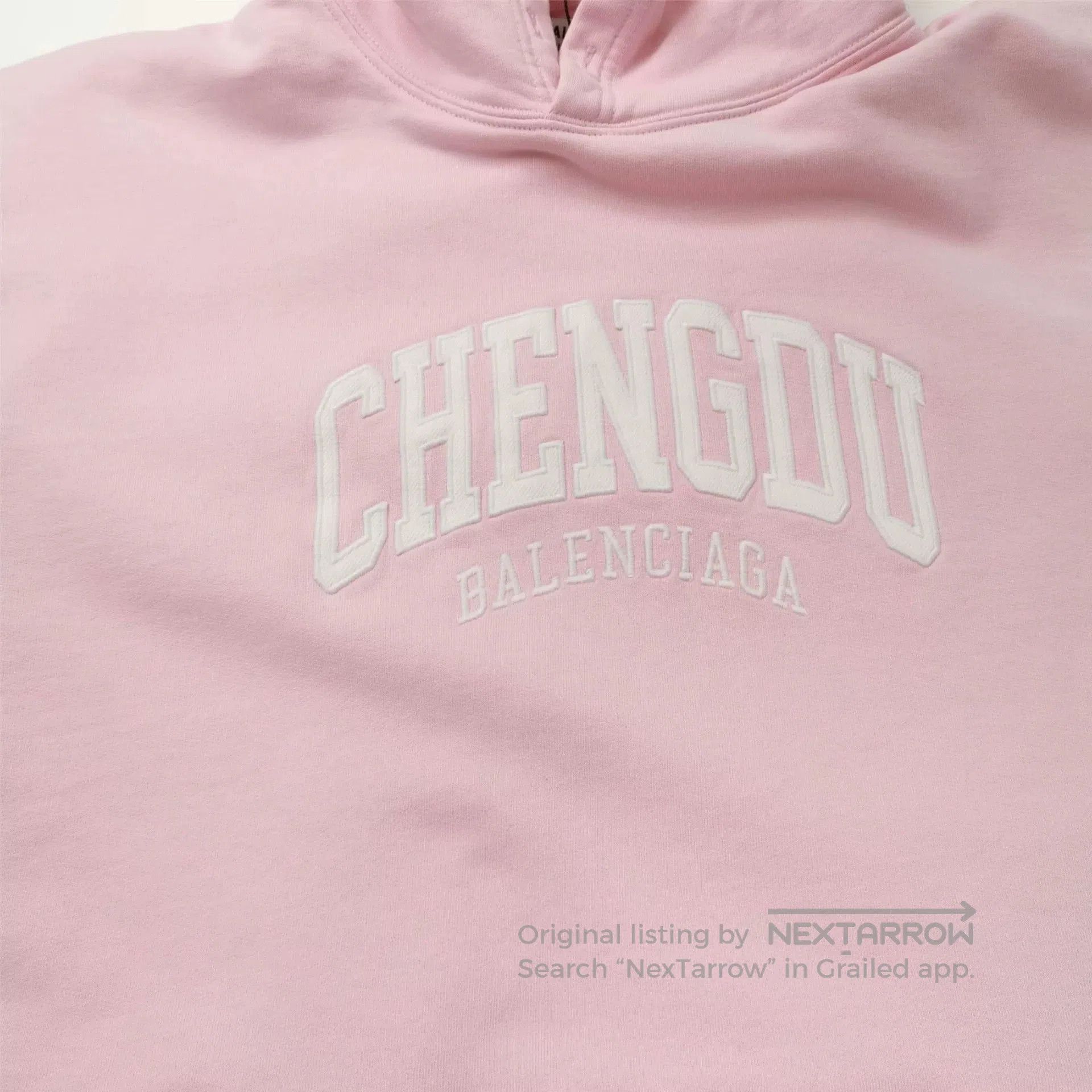 Balenciaga Balenciaga Cotton Logo Hoodie Size 2. Size M / US 6-8 / IT 42-44 - 3 Thumbnail