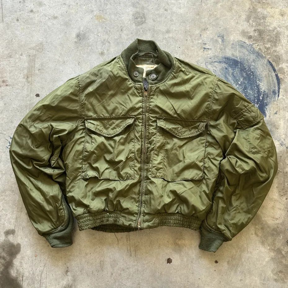 Other Vintage 70s USN Wep G8 Flight Bomber Jacket Size 42L Size US L / EU 52-54 / 3 - 1 Thumbnail