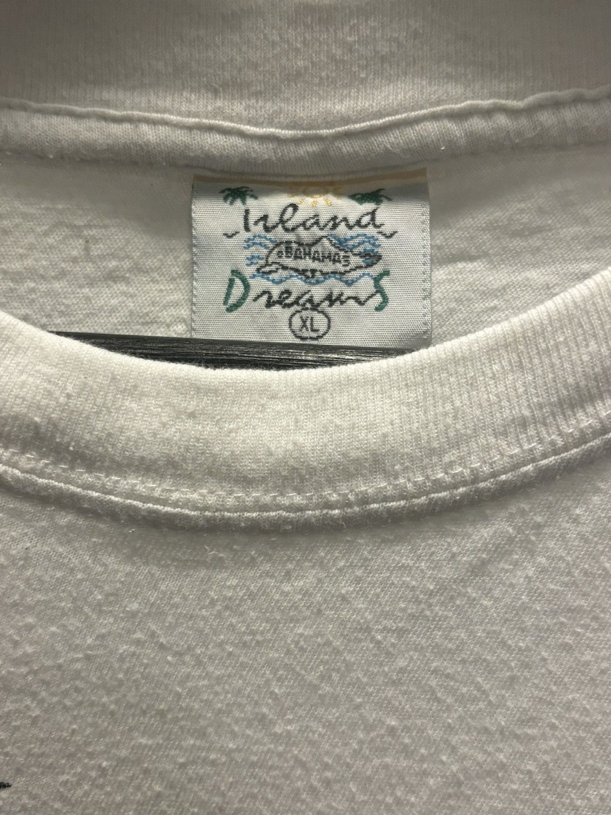 Vintage Vintage 90s “Same Sh$! Different Island” Funny Graphic Tee Size US L / EU 52-54 / 3 - 3 Thumbnail