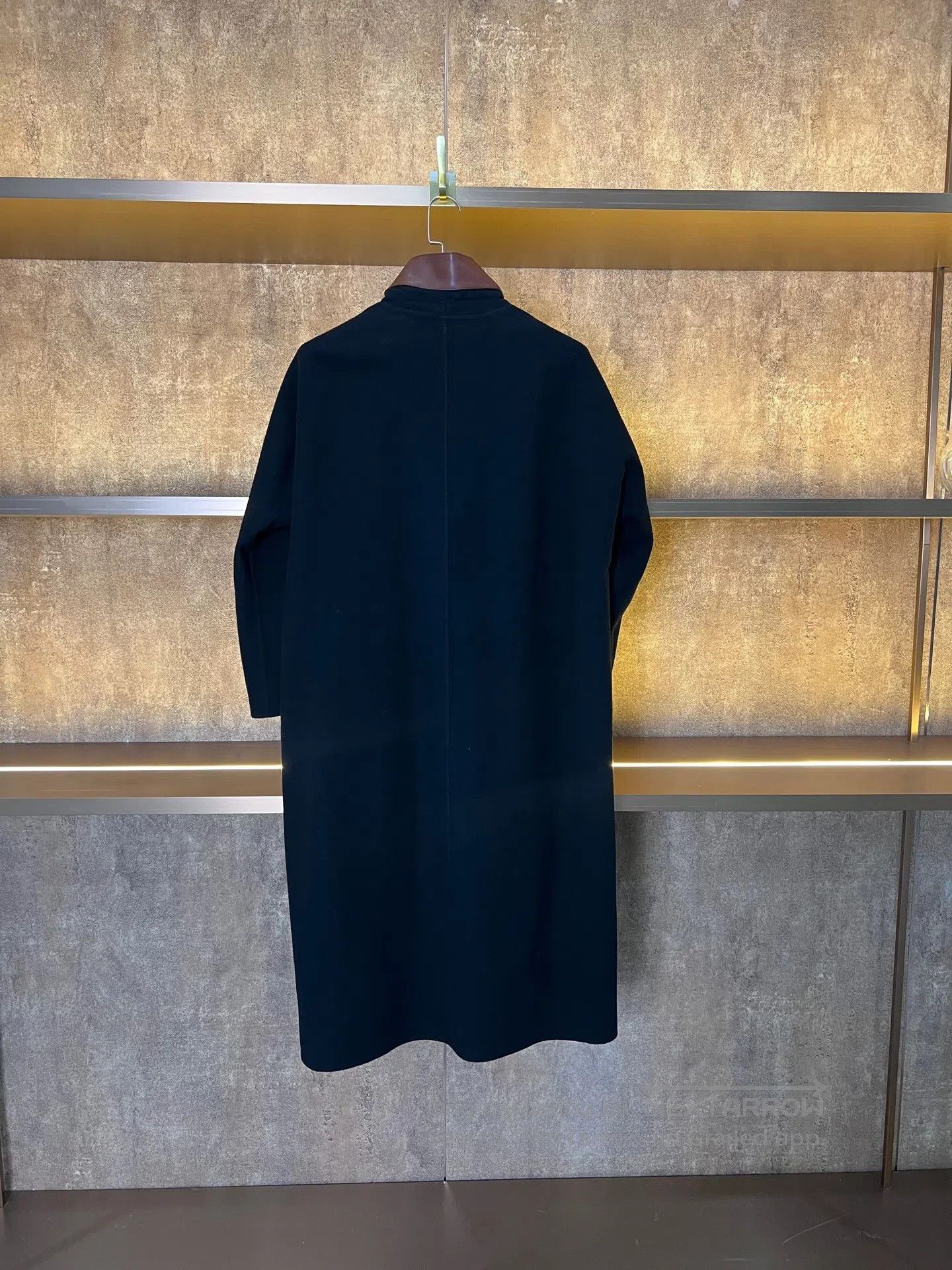 Hermes Hermes Lambskin Collar Cashmere Coat| Size XXS / US 00 / IT 34 - 2 Thumbnail