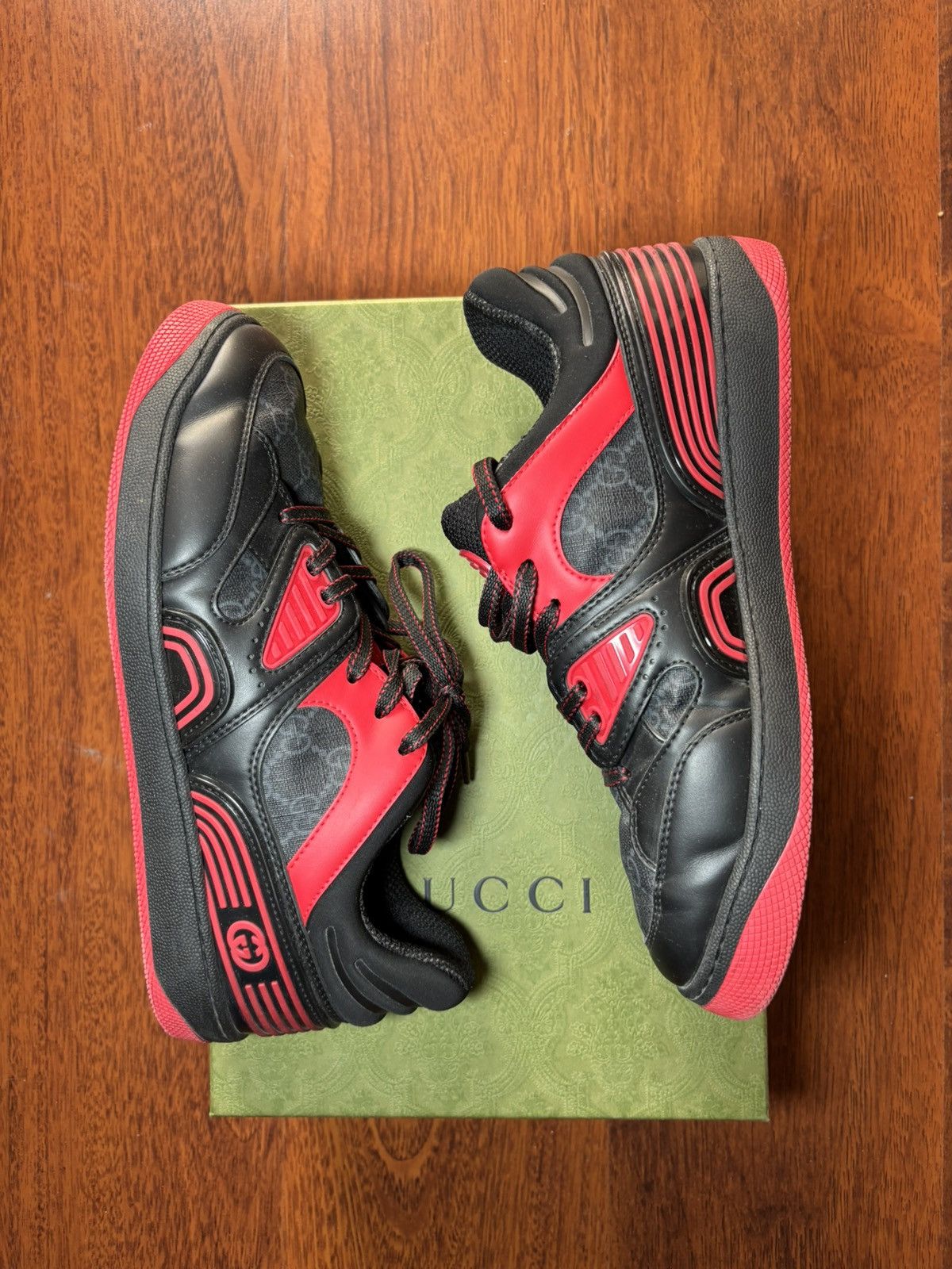 Gucci basket sneakers with monogram