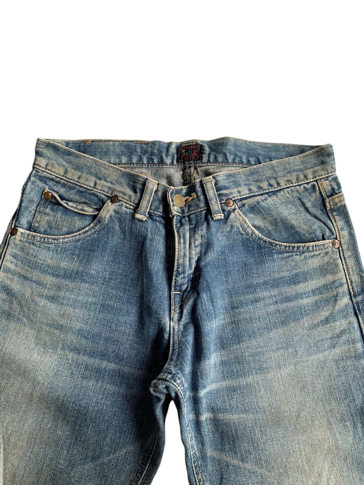 Jean × Lee Vintage Lee Riders Selvedge Distressed Denim Size US 30 / EU 46 - 9 Thumbnail