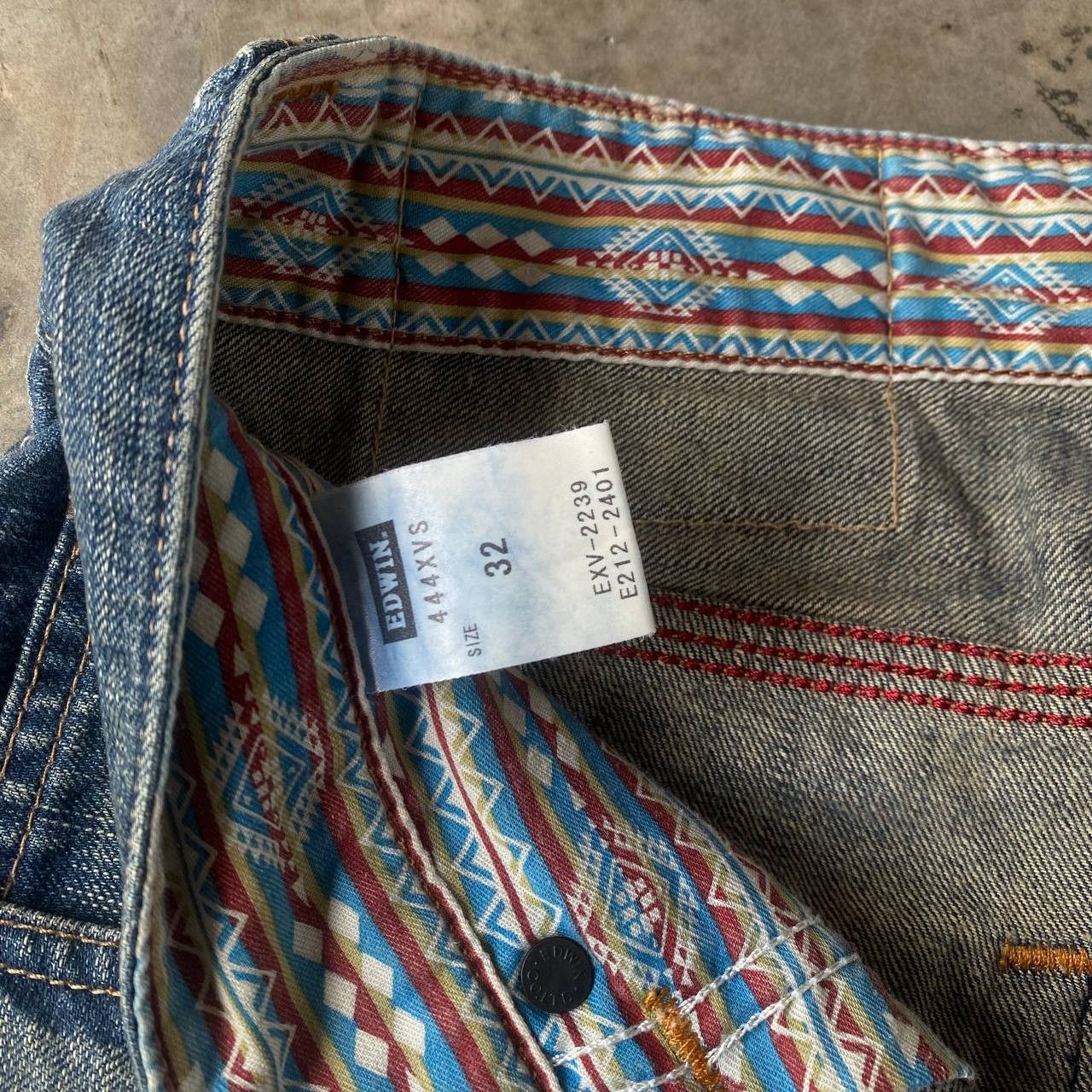 Edwin DISTRESSED CLAWMARKS EDWIN EXCLUSIVE VINTAGE DENIM Size US 33 - 10 Thumbnail