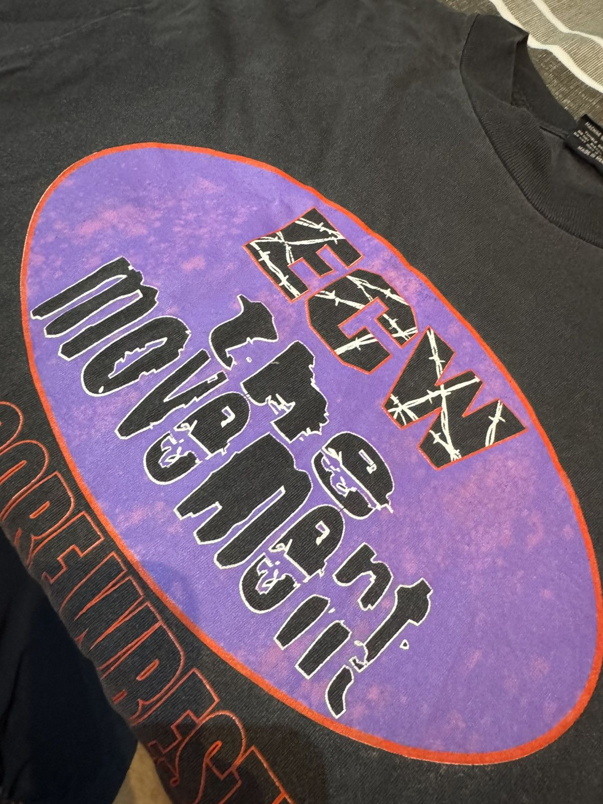 Vintage × WCW/nWo × WWF VINTAGE SUPER RARE ECW THE MOVEMENT HARDCORE WRESTLING Size US L / EU 52-54 / 3 - 8 Thumbnail