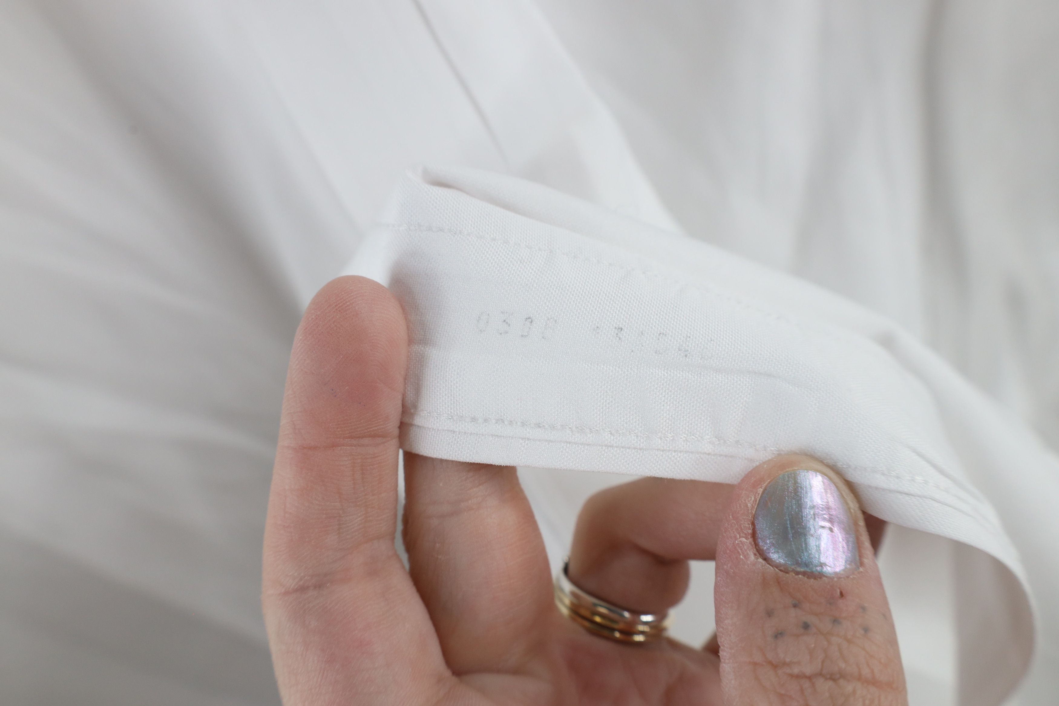 Brooks Brothers × Vintage Vintage 90s Brooks Brothers Cotton Button Down Shirt White Size US M / EU 48-50 / 2 - 7 Thumbnail