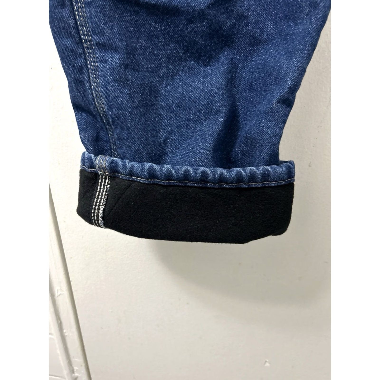 Wrangler Wrangler RIGGS Workwear Jeans Mens 40x32 Blue Thinsulate Thermal Lined Denim - Vintage Quality Size US 40 / EU 56 - 6 Thumbnail