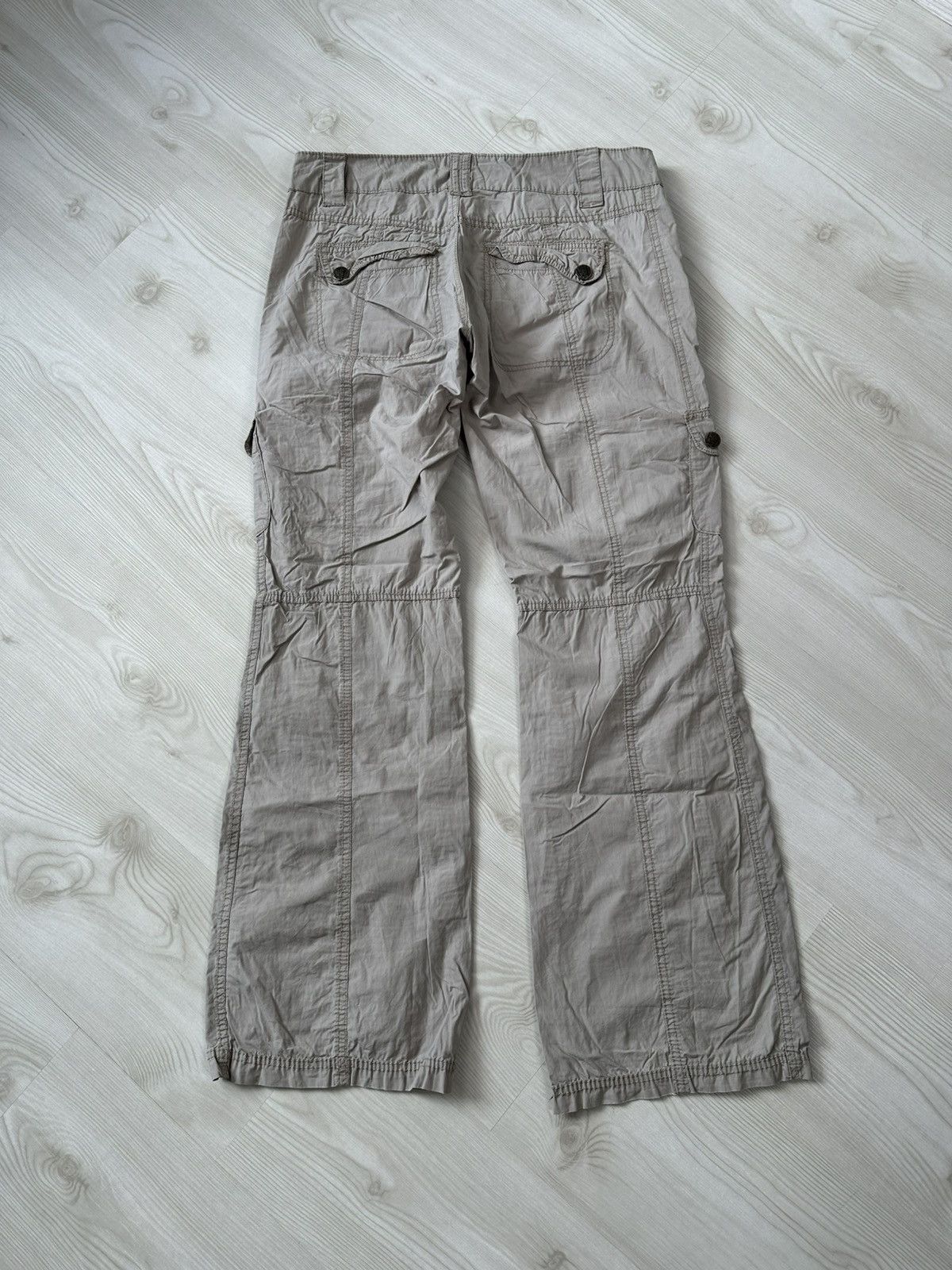 14th Addiction × Japanese Brand Vintage Y2k Cargo Baggy Pants Womens Streetwear Size 32" / US 10 / IT 46 - 7 Thumbnail