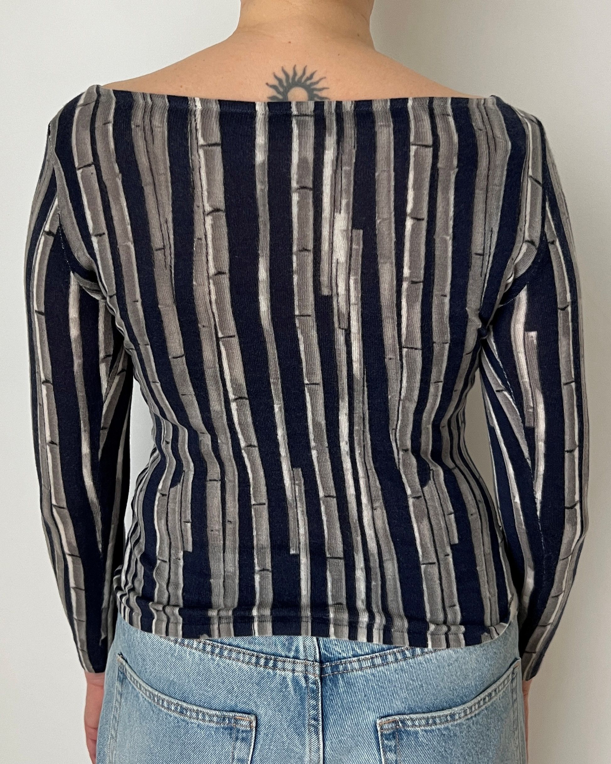 Loro Piana LORO PIANA CASHMERE TOP BLOUSE BOAT NECK Size S / US 4 / IT 40 - 3 Thumbnail