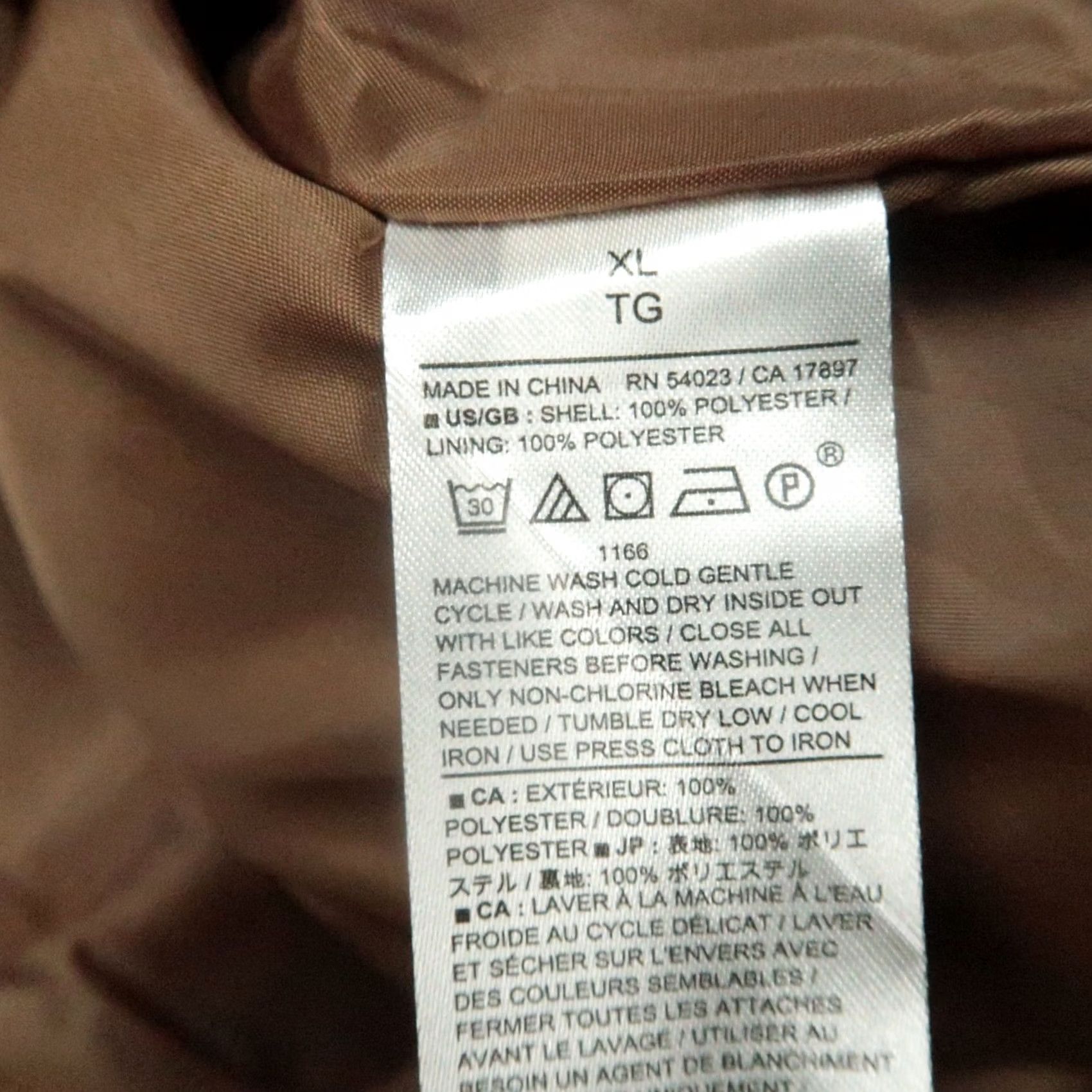 Banana Republic VINTAGE Banana Republic Jacket Mens XL Brown Rocco Faux Vegan Suede Bomber NWT Size US XL / EU 56 / 4 - 6 Thumbnail