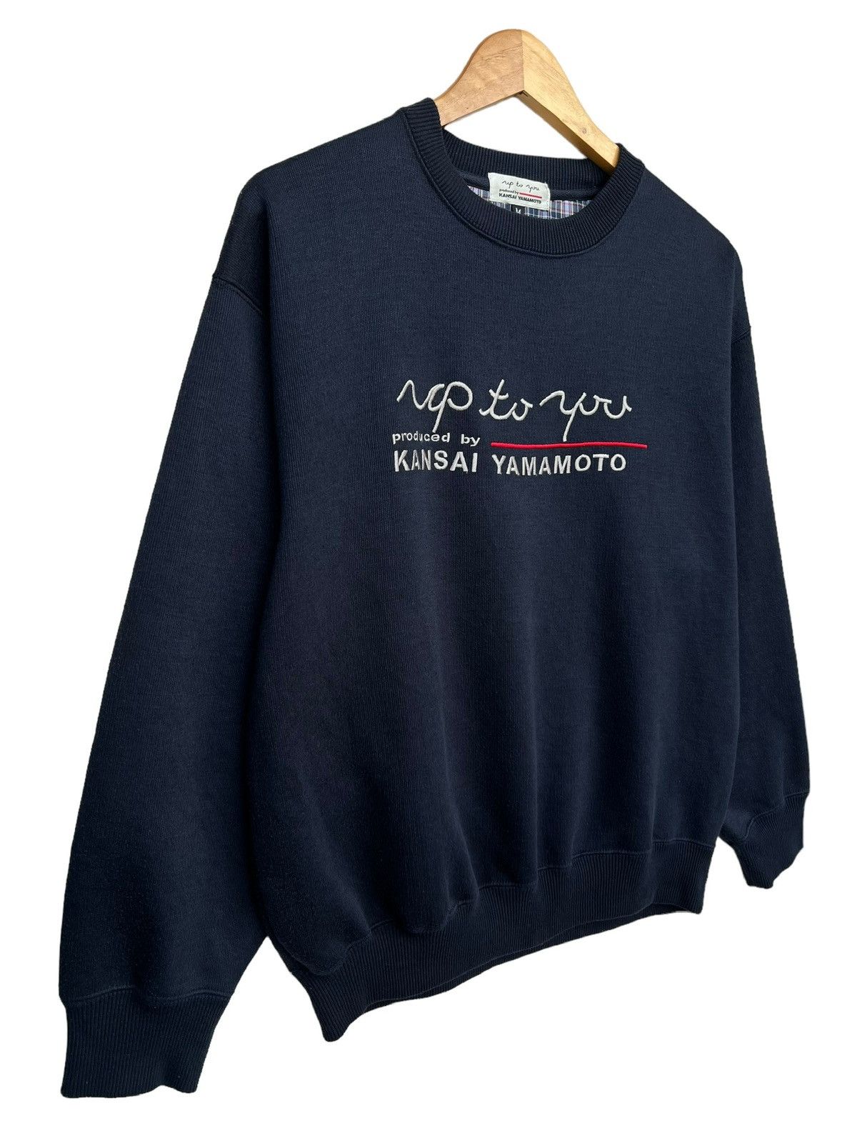 Kansai Yamamoto Kansai Yamamoto Kansai Man Up To You Black Sweatshirt Size US M / EU 48-50 / 2 - 2 Thumbnail
