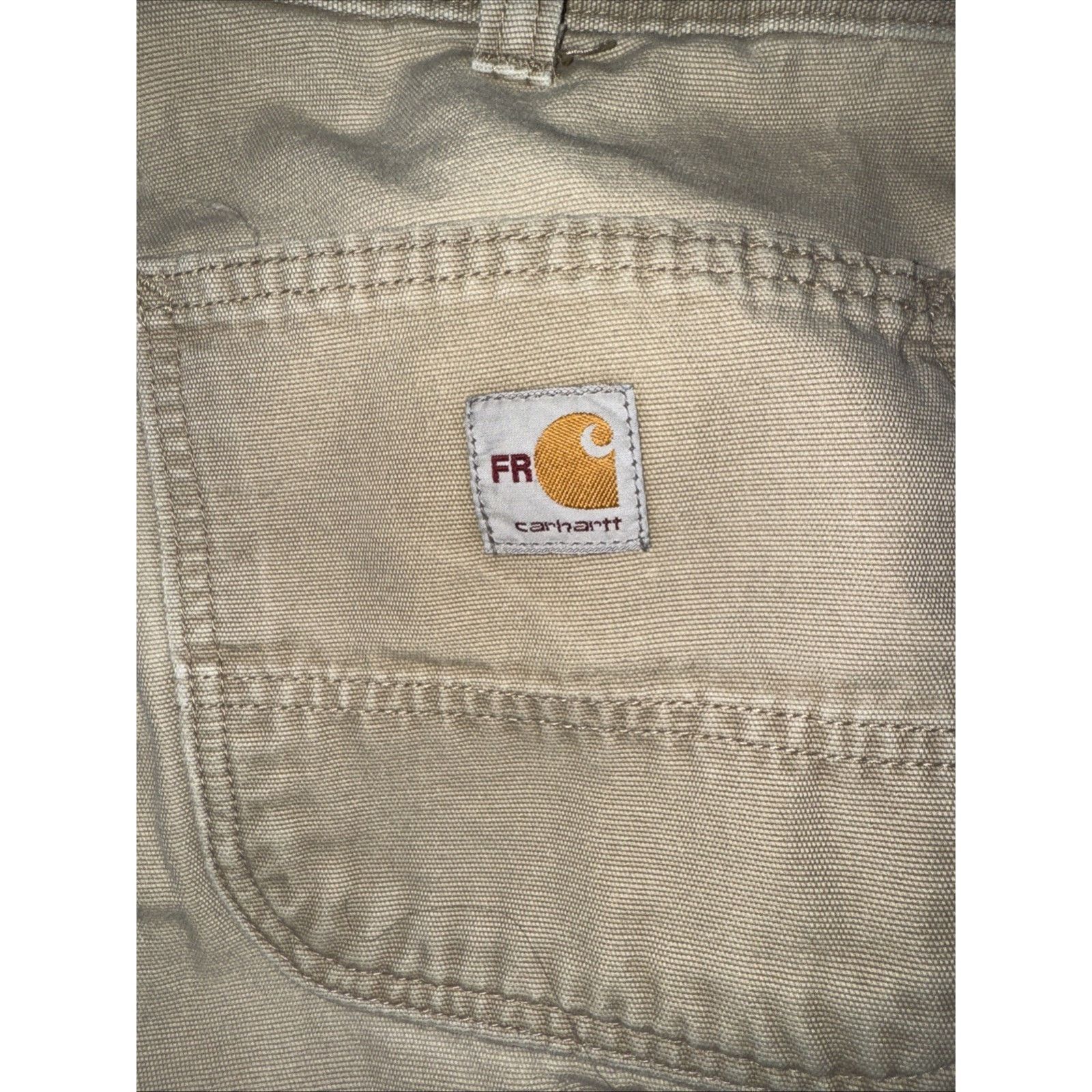 Carhartt Carhartt FR Fire Resistant Cargo Work Pants Khaki 30x29 Size US 30 / EU 46 - 2 Thumbnail
