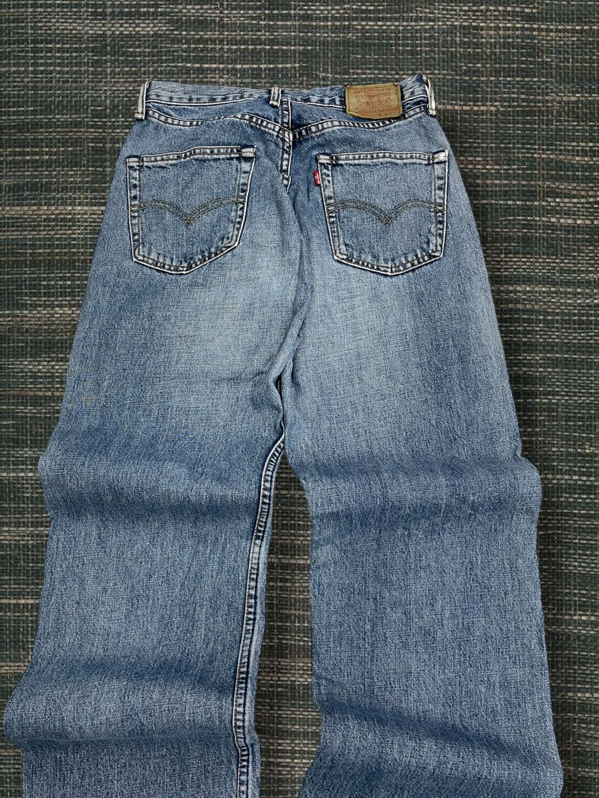 Levi's Vintage Clothing Vintage 1990s Original Designer Levis 504 Distressed Denim Size US 26 / EU 42 - 11 Thumbnail