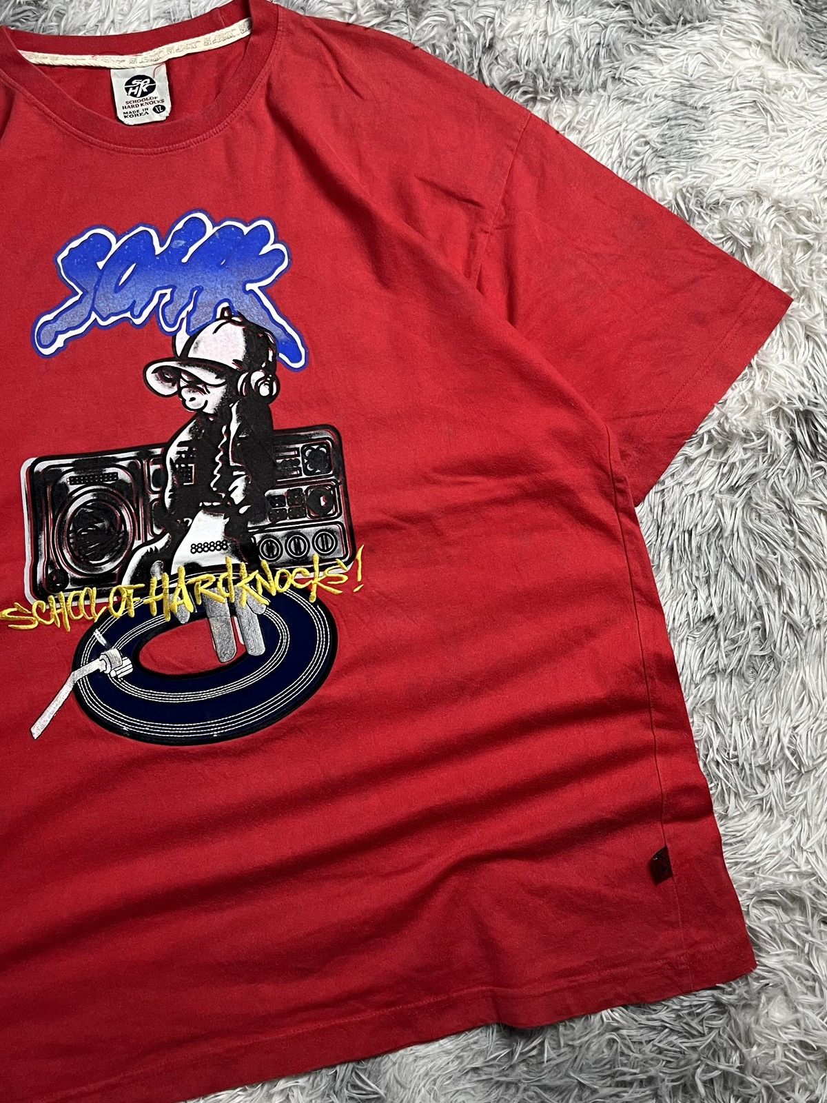 Southpole Vintage sohk school of hard knocks T-shirt Size US XL / EU 56 / 4 - 6 Thumbnail