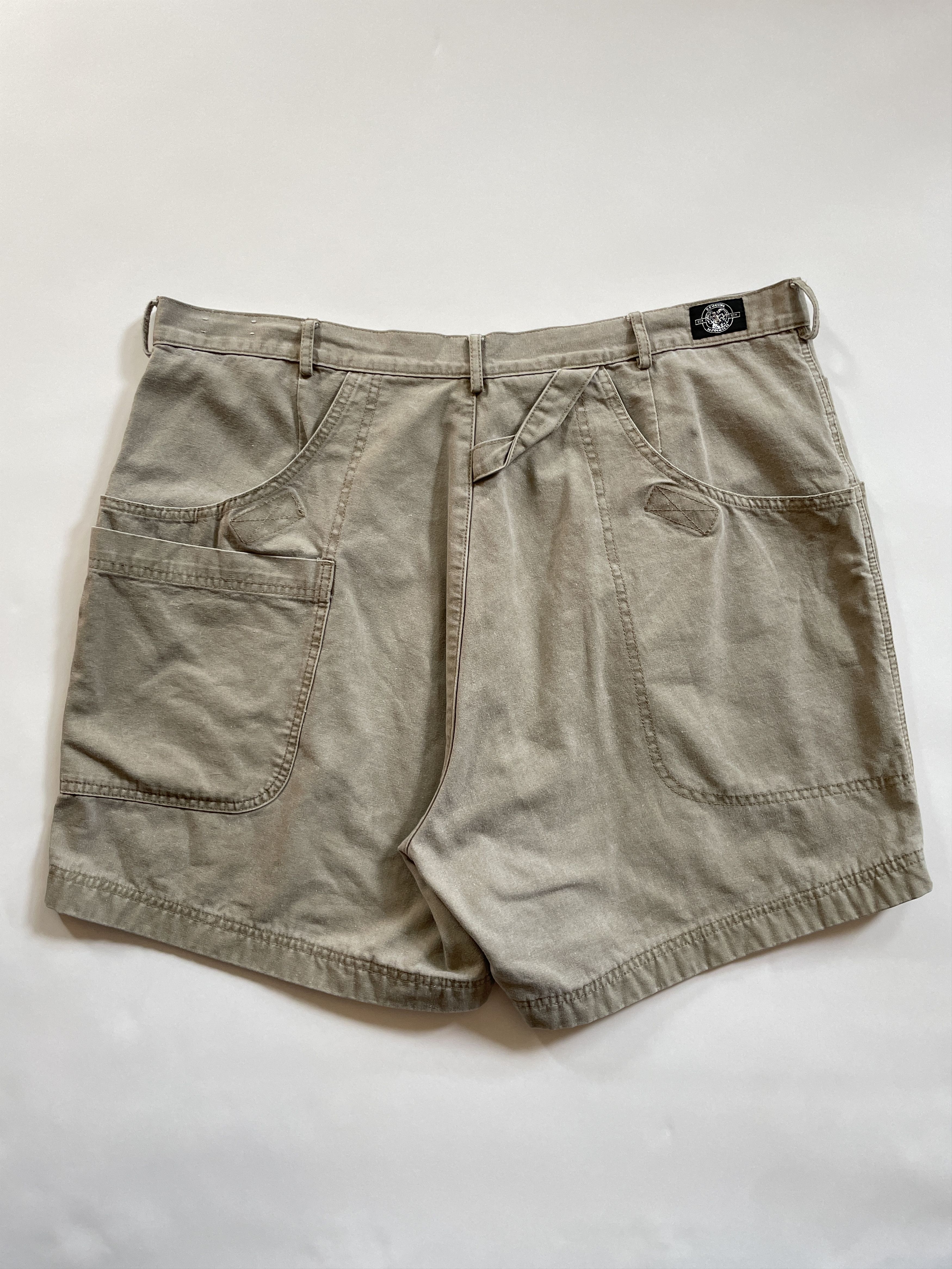 Vintage 2000s Woolrich Baggy Cargo Rave Skate Shorts Size US 40 / EU 56 - 3 Thumbnail