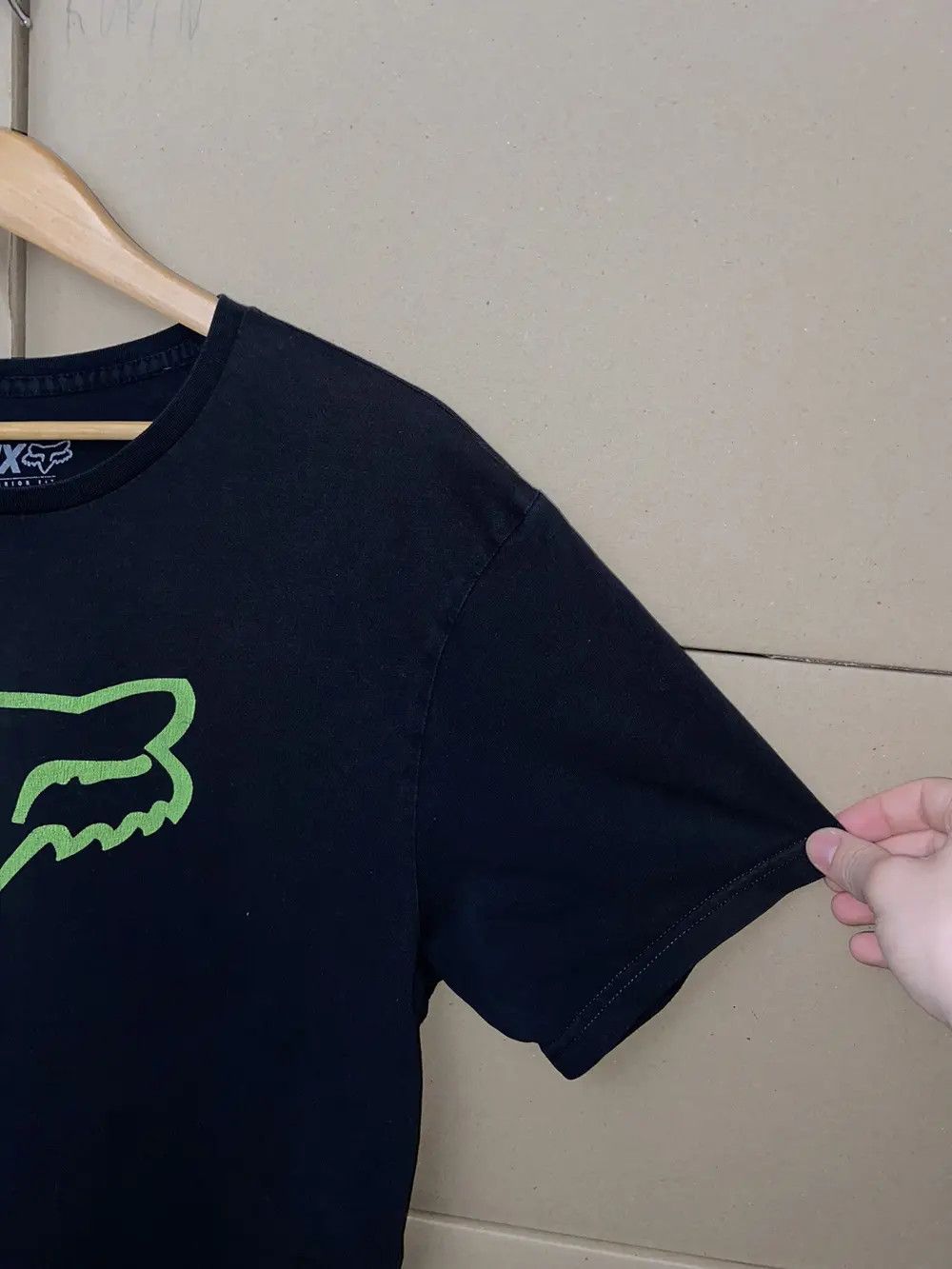 Fox Racing VINTAGE FOX Y2K RACING TEE FADED T SHIRT BIKER MOTO STREET Size US L / EU 52-54 / 3 - 5 Thumbnail