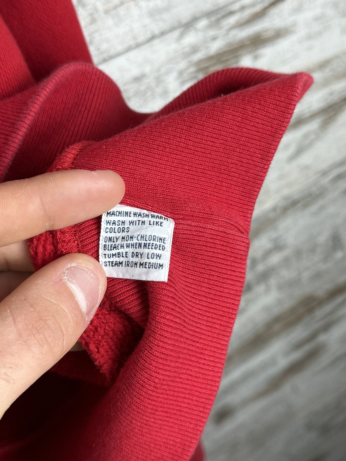 Polo Ralph Lauren × Vintage Mens Vintage Polo Ralph Lauren red sweatshirt rare rugby Size US XL / EU 56 / 4 - 9 Thumbnail