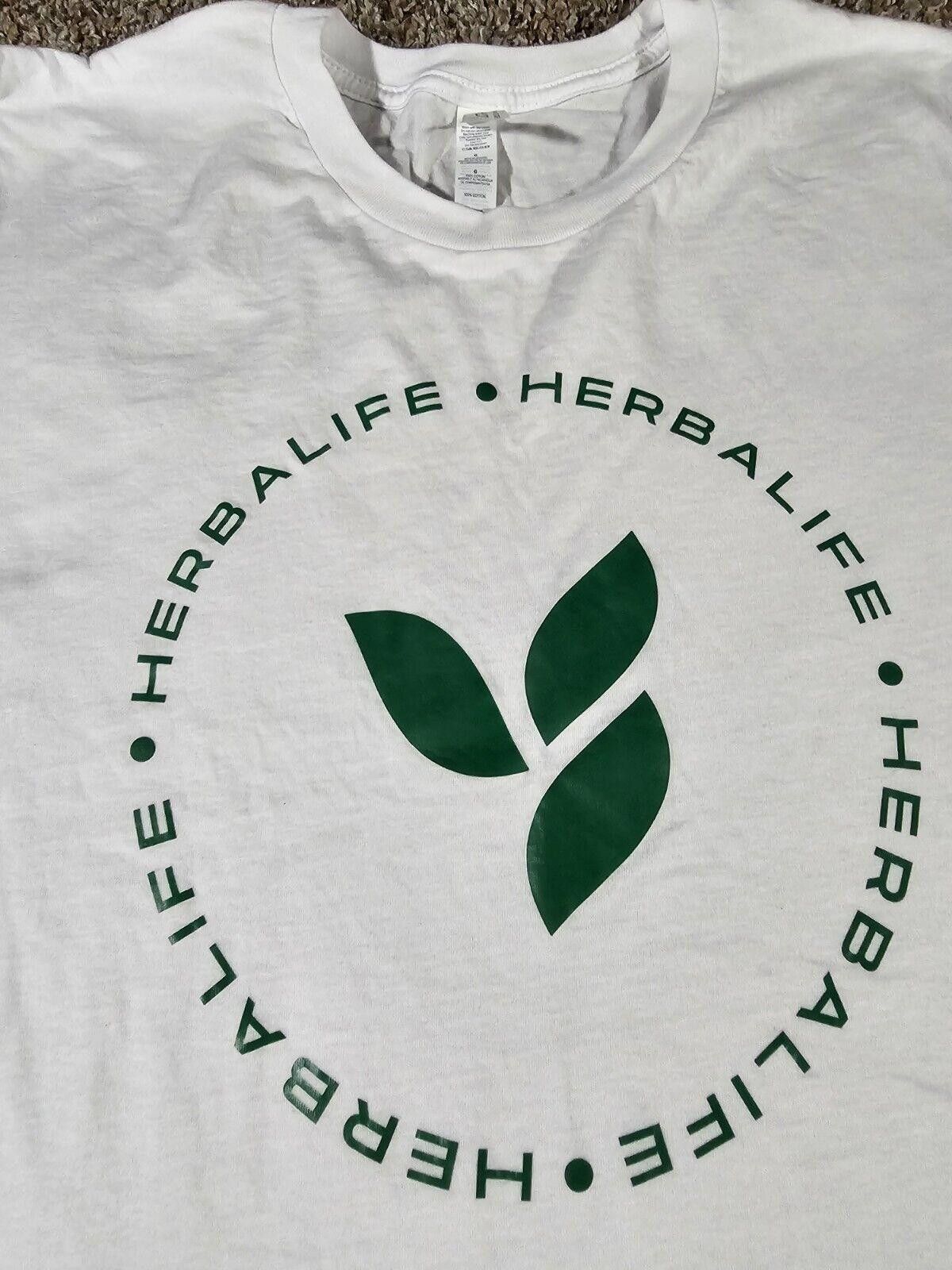 Designer Herbalife bella canvas t-shirt Large white Size US L / EU 52-54 / 3 - 2 Thumbnail