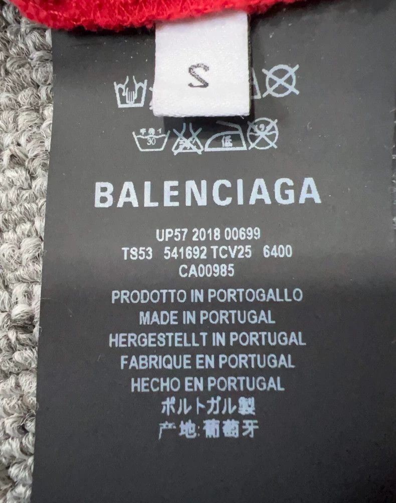 Balenciaga Balenciaga Classic Short Sleeve TShirt Size Small-2506 Size S / US 4 / IT 40 - 7 Thumbnail