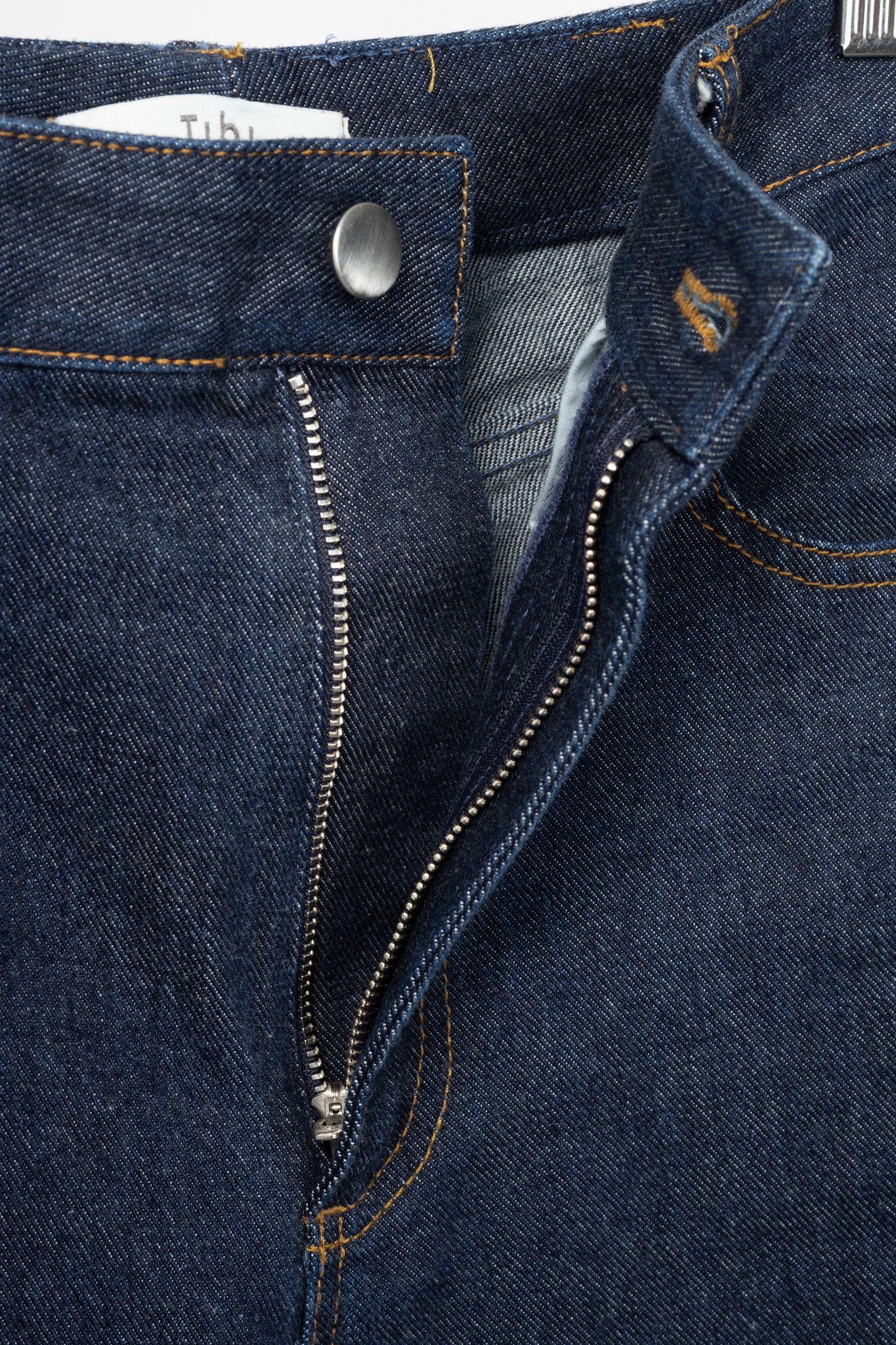 Tibi Tibi Earl Dark Denim Indigo Barrel Jeans Size 25" / US 0 / IT 36 - 8 Thumbnail