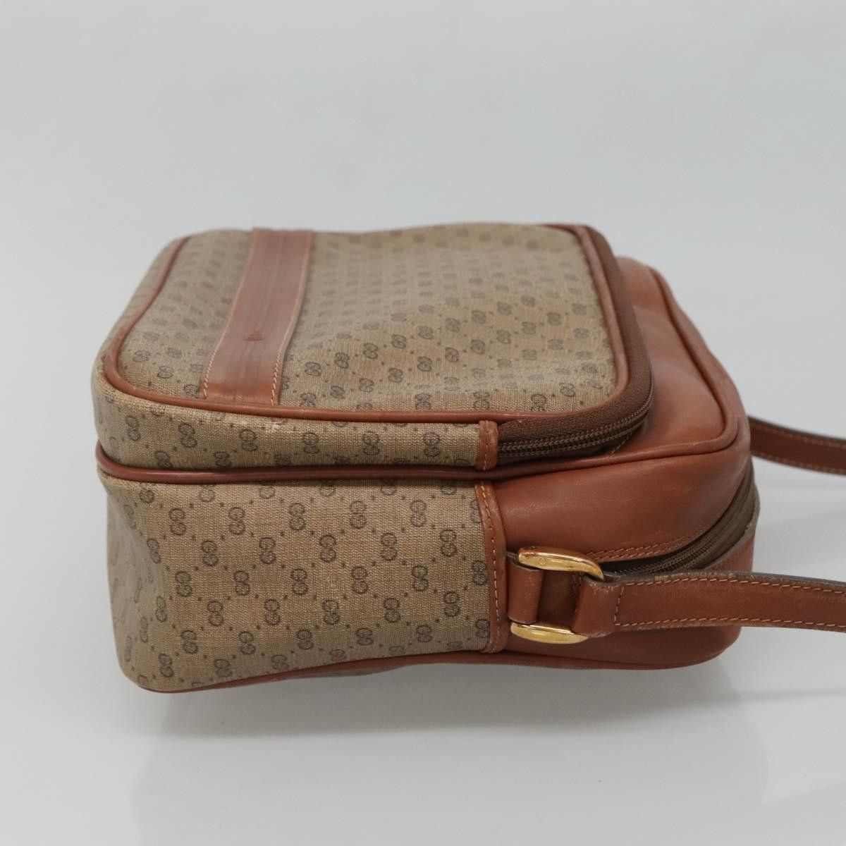 Gucci GUCCI Micro GG Supreme Shoulder Bag Pvc Beige Gold 001 115 Size ONE SIZE - 5 Thumbnail