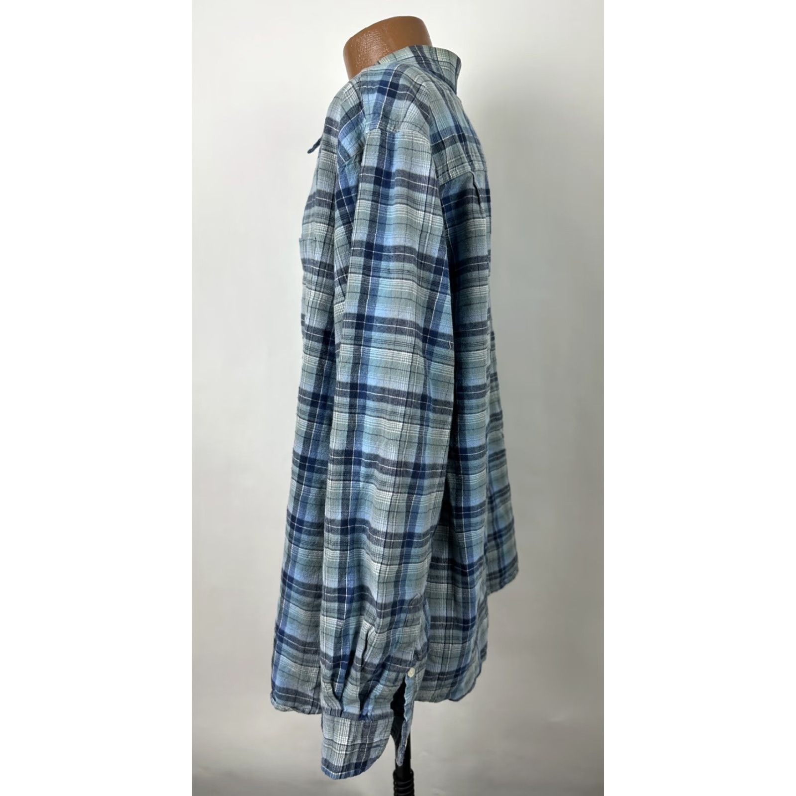 Route 66 VINTAGE Route 66 Shirt Men 3XL Plaid Long Sleeve Button Down Cotton Size US XXL / EU 58 / 5 - 5 Thumbnail