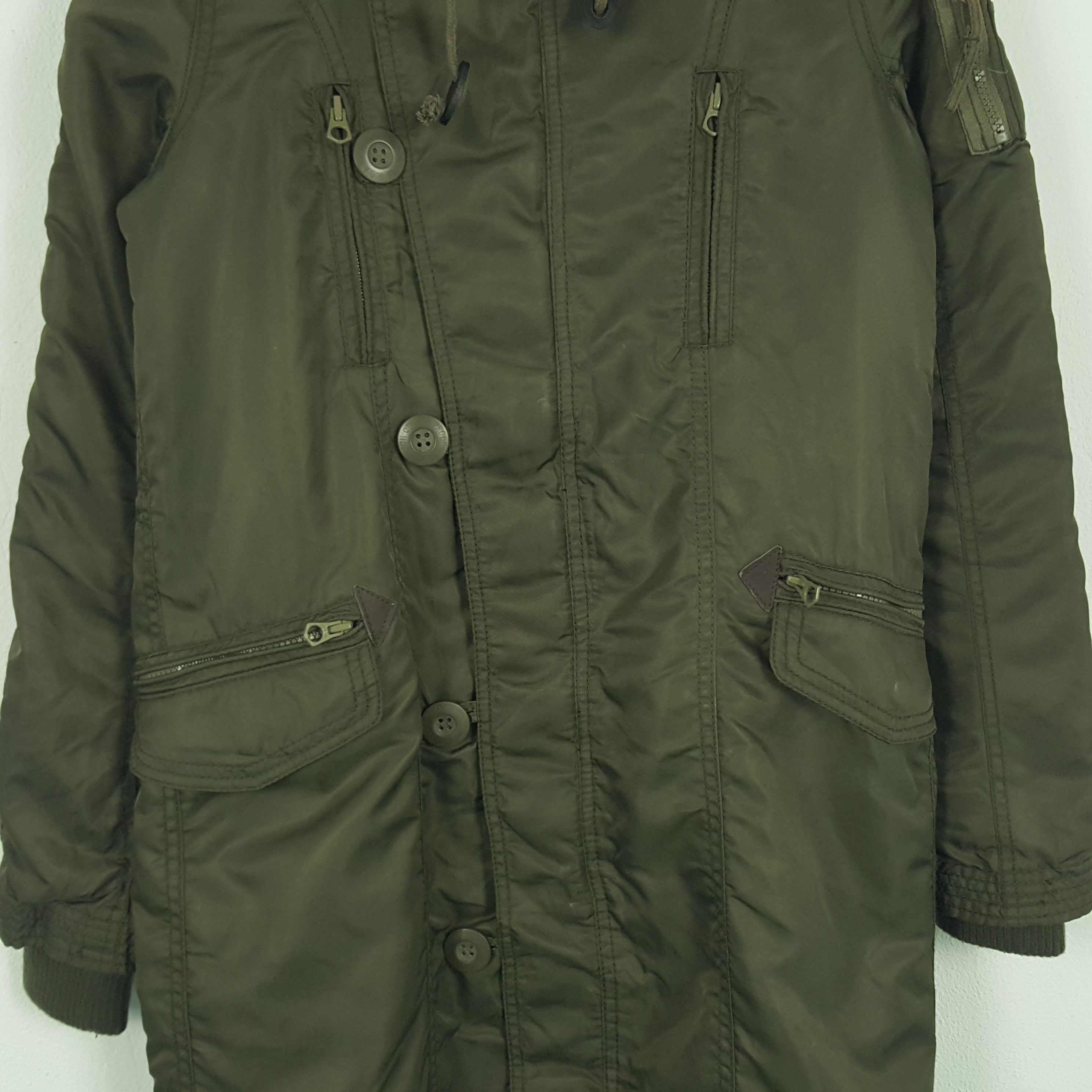 If Six Was Nine Vintage G.O.A Military Zipper Winter Jacket Hoodie Size US S / EU 44-46 / 1 - 2 Thumbnail