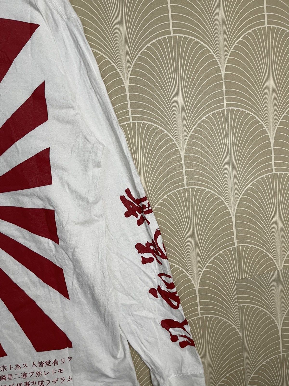 Japanese Brand × Vintage VINTAGE JAPANESE FLAG TEES RARE DESIGN Size US L / EU 52-54 / 3 - 13 Thumbnail