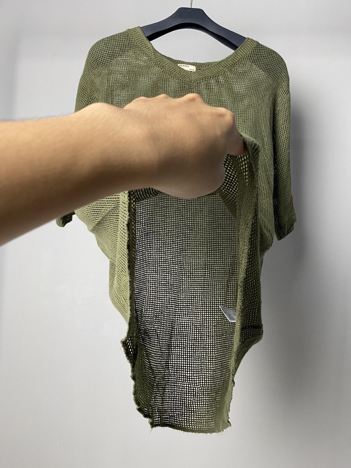 If Six Was Nine × Japanese Brand Vintage Beams Fishnet Tshirt Size US L / EU 52-54 / 3 - 2 Thumbnail